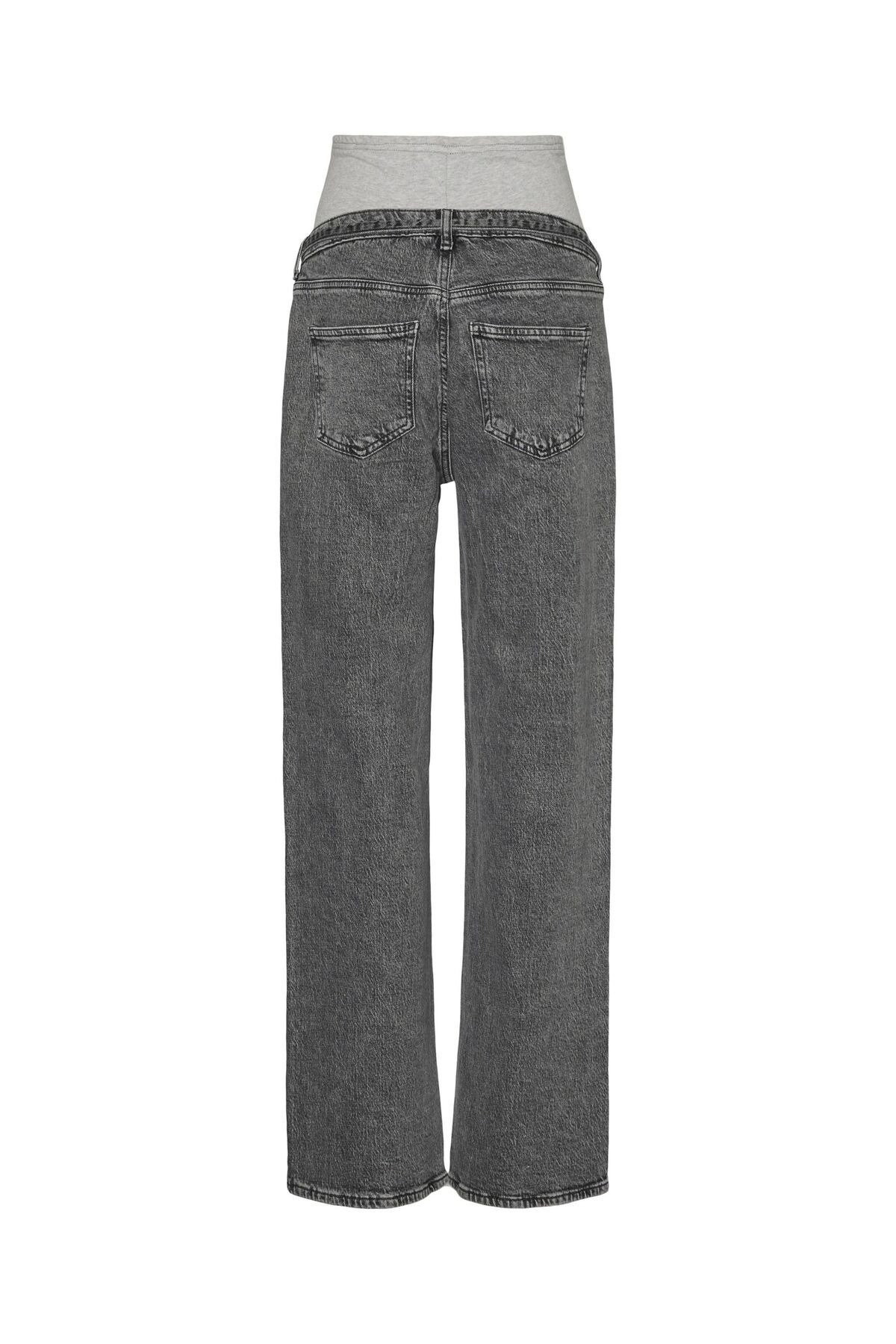 Vero Moda Maternity-Umstandsjeans ve weitem Bein Weiter Beinschnitt Jeans 3