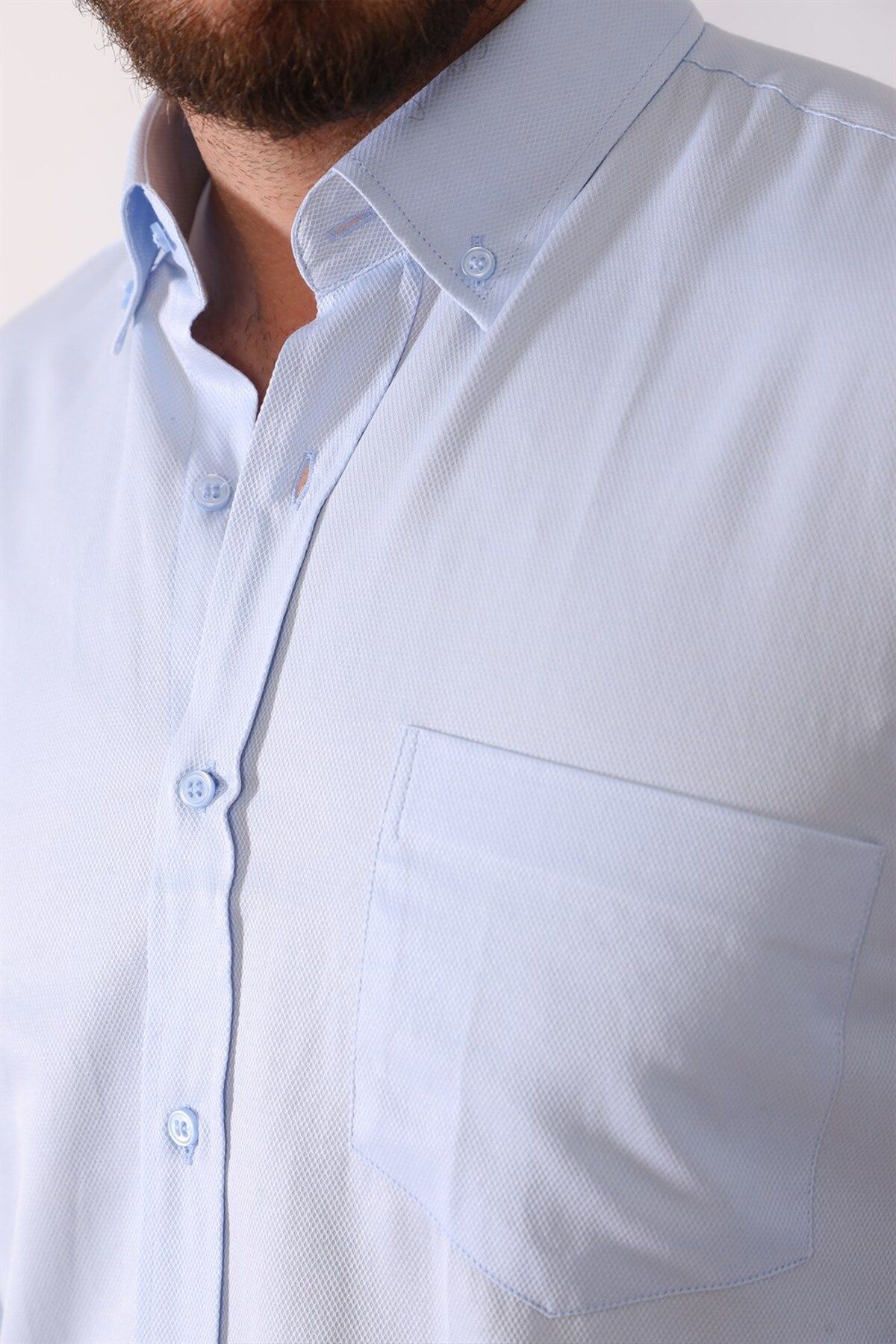 Dewberry-G676 Men's Shirt-blue 4