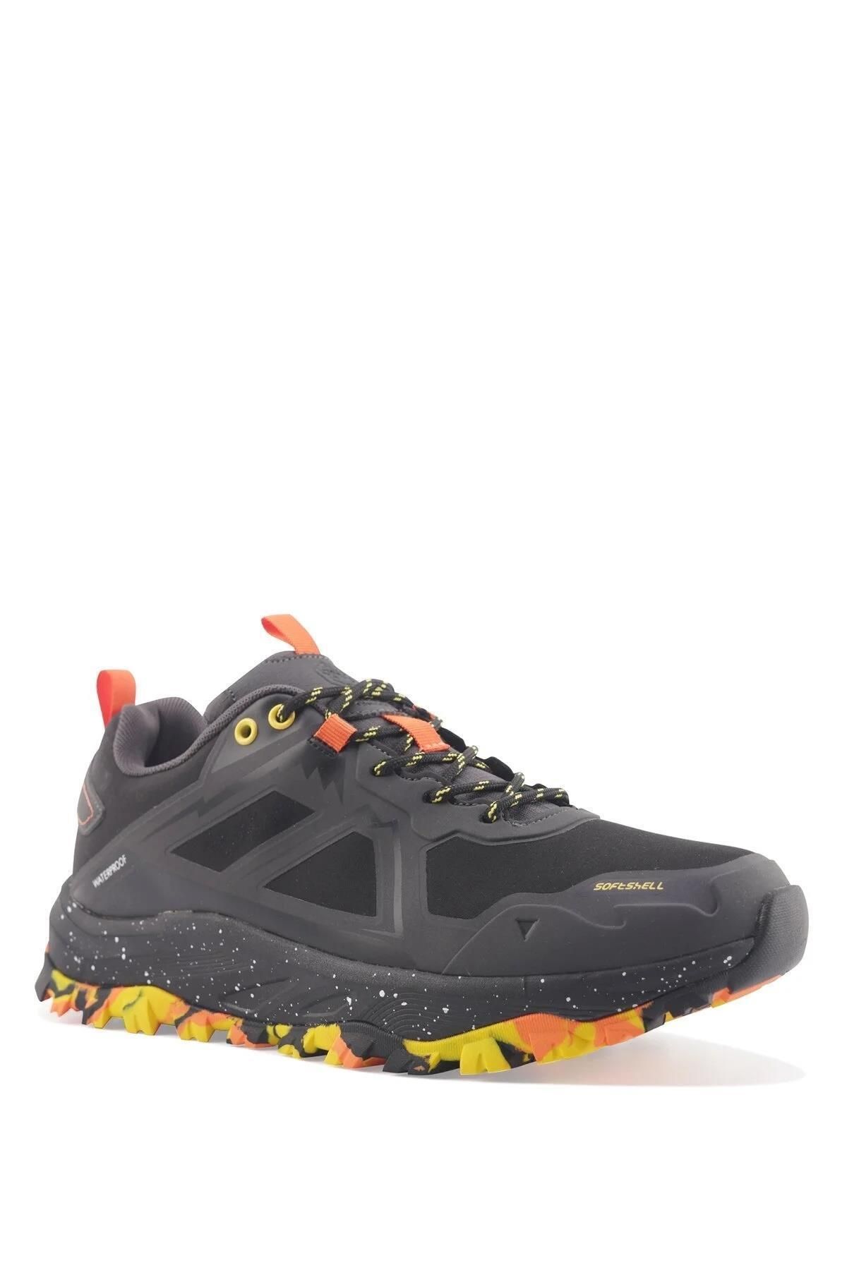 lumberjack Pantofi De Exterior Impermeabili Pentru Bărbați Dallas Negru-portocaliu Masculin - 41
