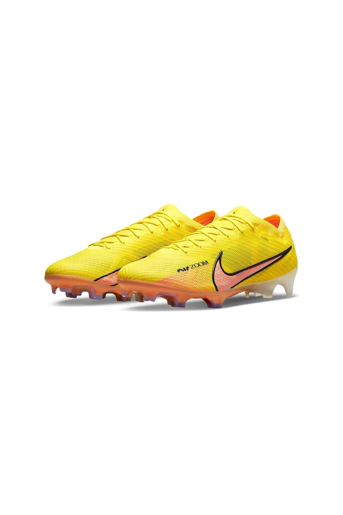 کفش فوتبال مردانه زرد Nike Zoom Vapor 15 Elite Fg Dj4978-780