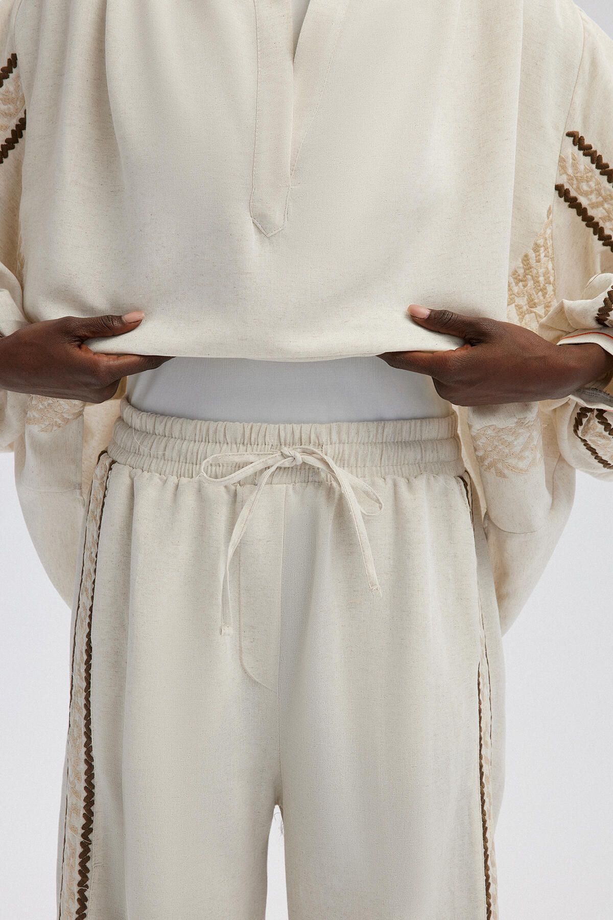 Touché Privé-Stickdetails-Streifenset 4