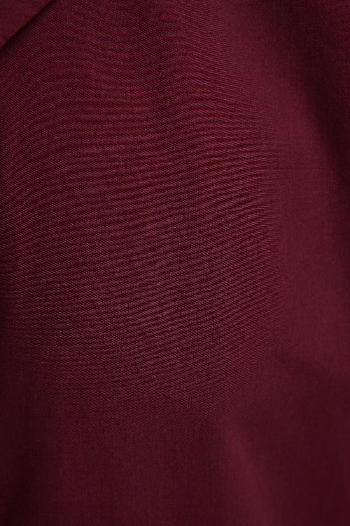 Touché Privé-Poplin Dress - Button Detail 6