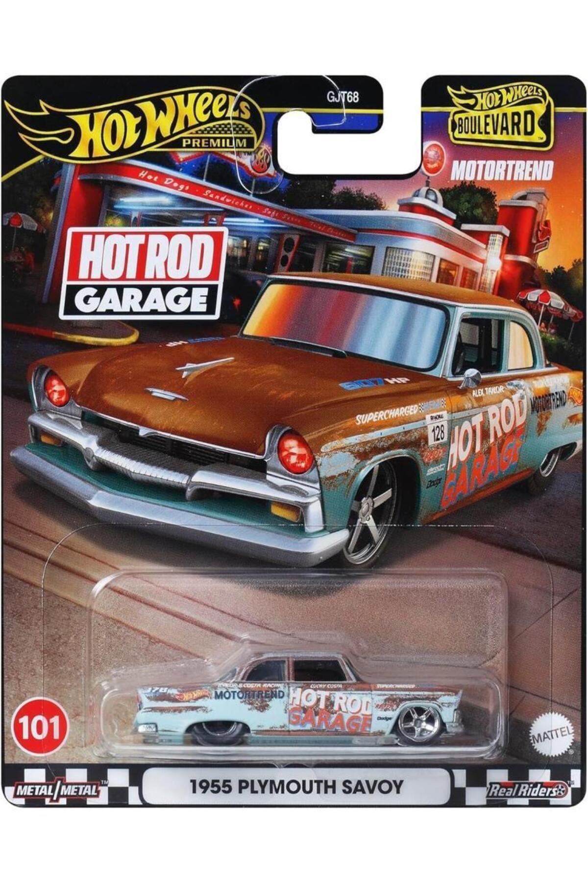 ماشین کلکسیونی 1955 Plymouth Savoy HOT WHEELS