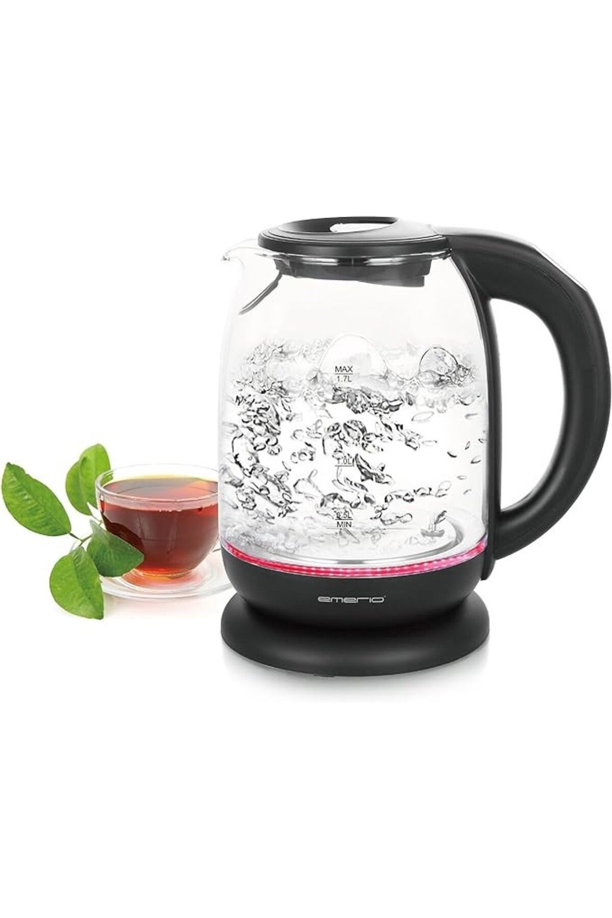 Emerio-Glass Water Heater, Excellent Use with Fast Heating and Intelligent Temperature Selection 1