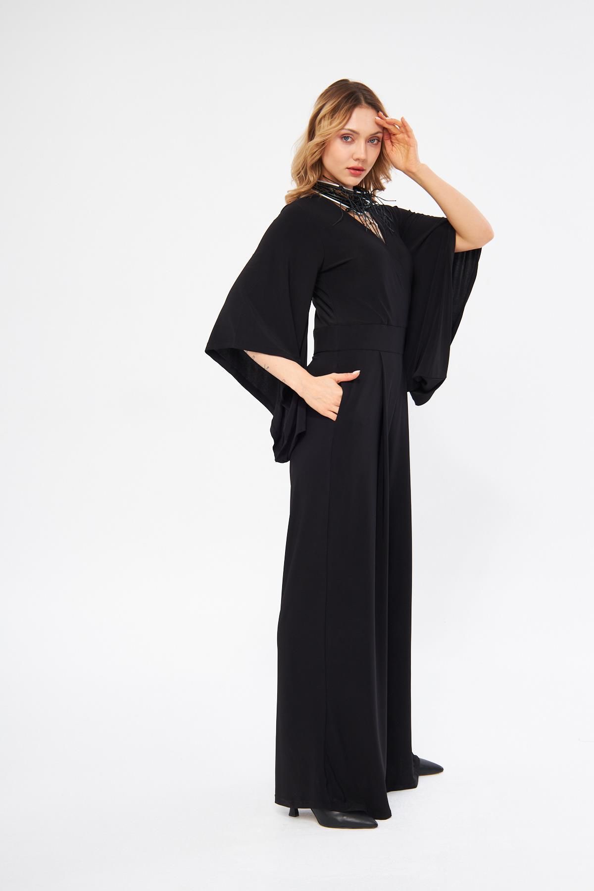 LAMANTE-SPANISH ARM BLACK JUMPSUIT 7