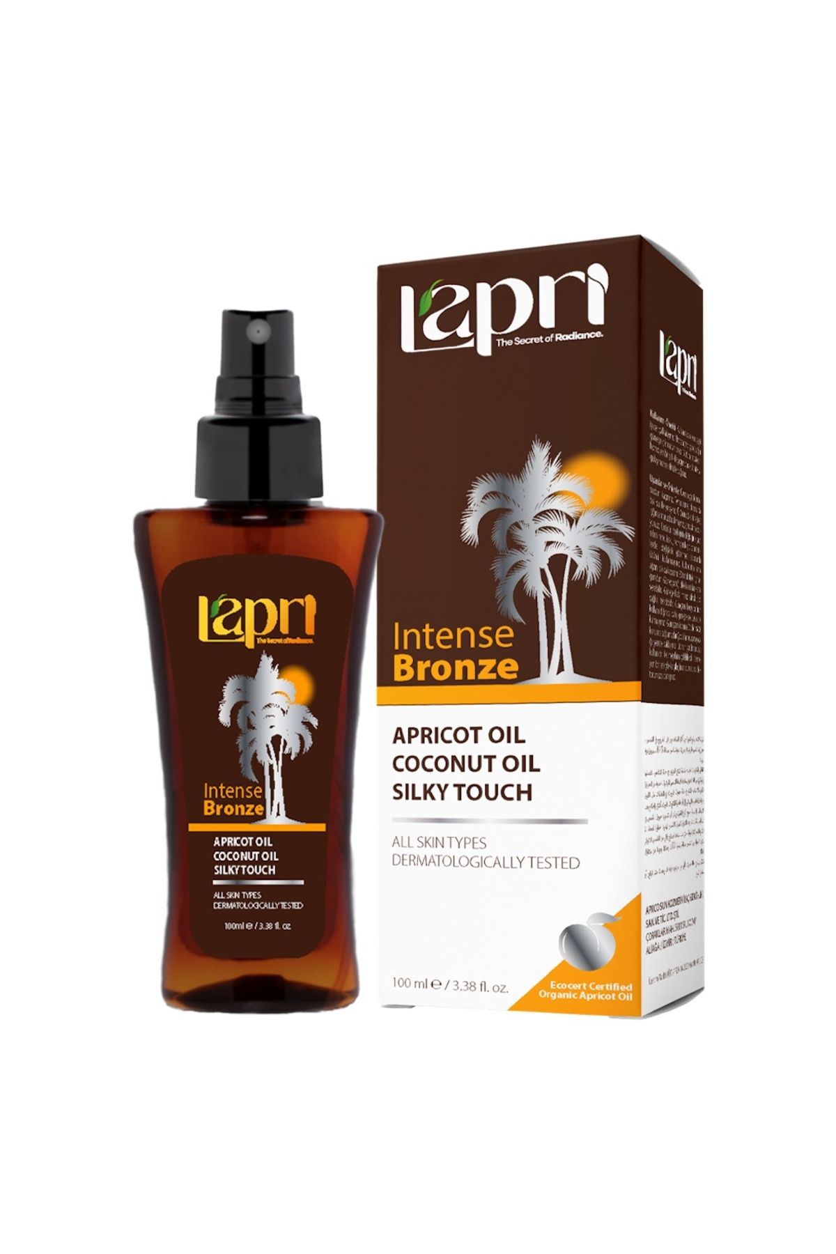 Lapri Intense Bronze-Bronzlaştırıcı Güneş Yağı (100ml)