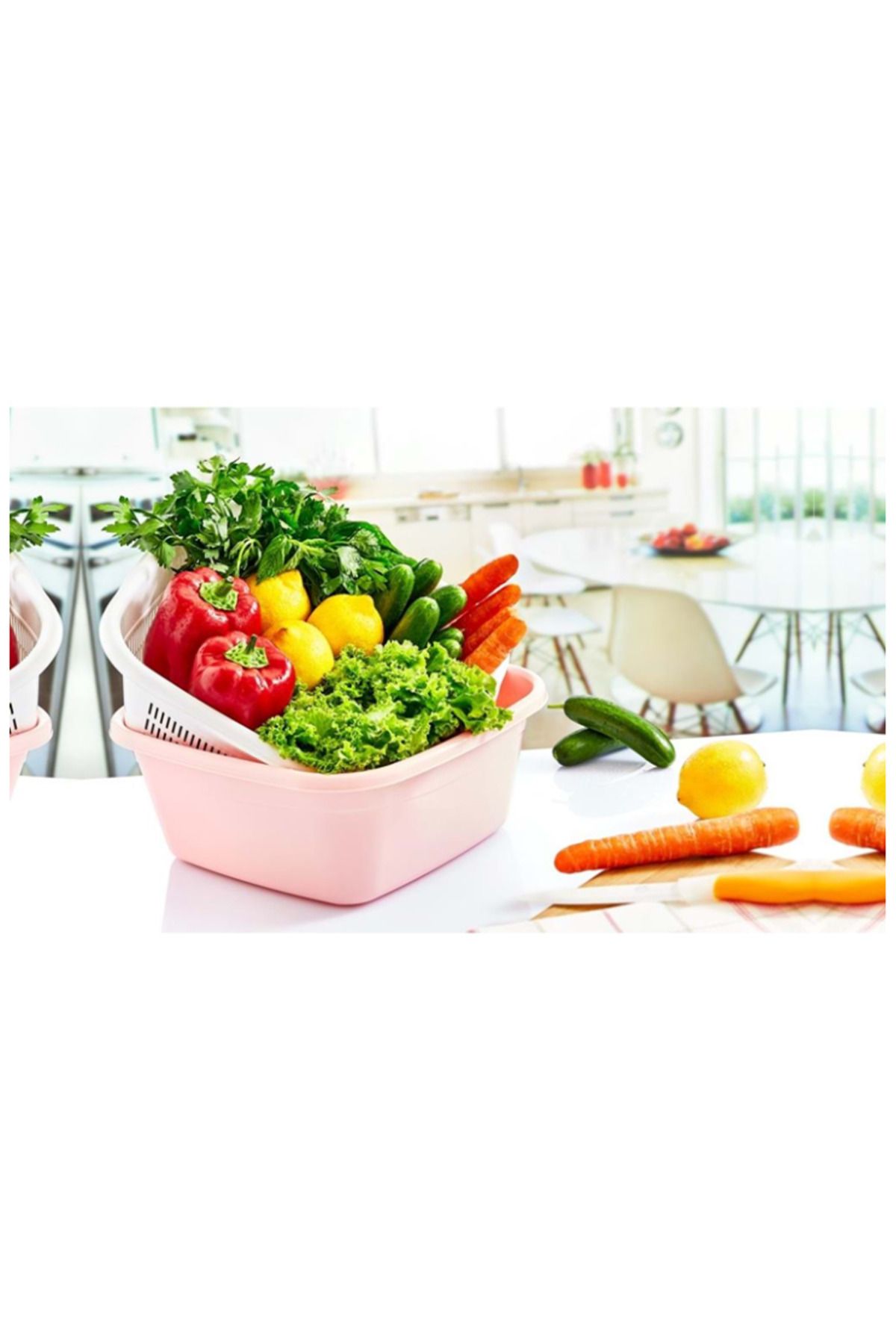 karadağsb Çok Amaçlı Kare Çiftli Süzgeç Renkli Royaleks-Çnk2229