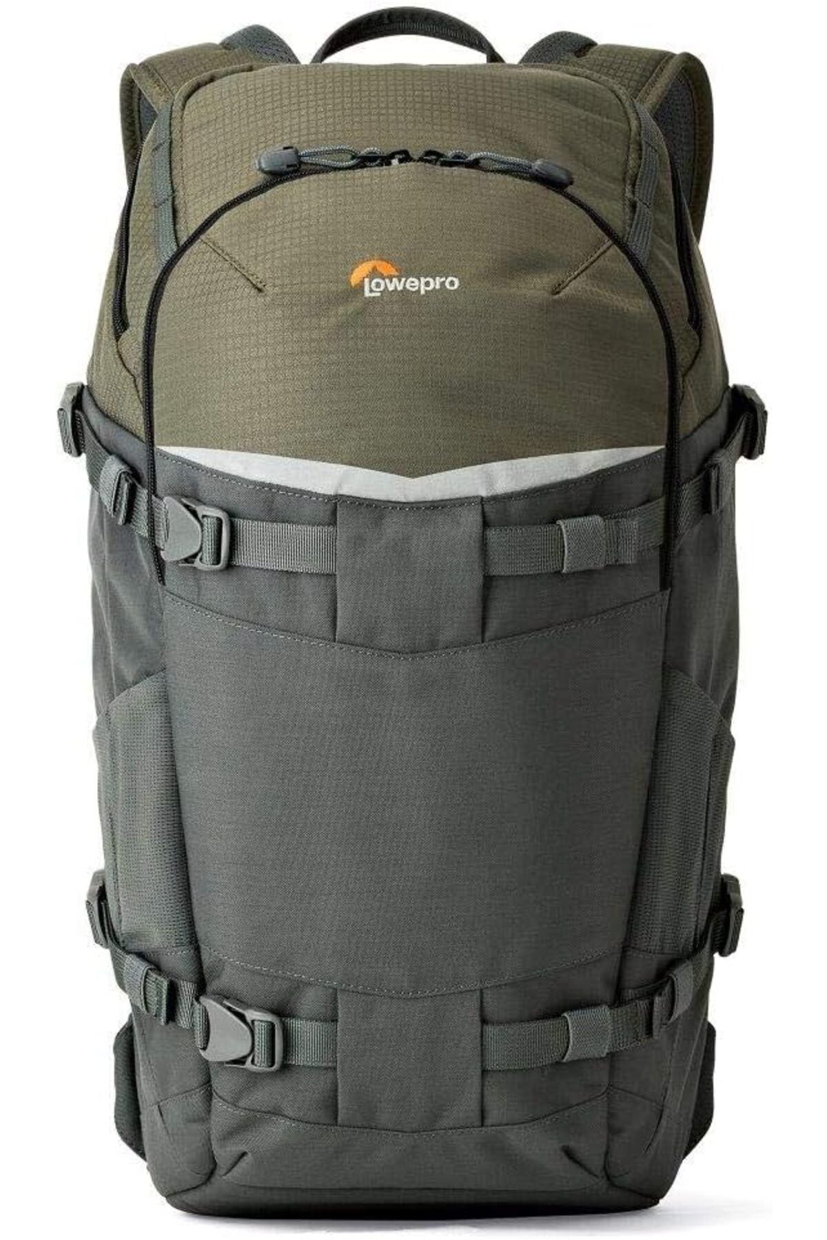 NcK Lowepro Flipside Trek Bp 350 Aw Fotoğraf Makinesi Sırt Taşıma Çantası, Gri/Koyuyeşil