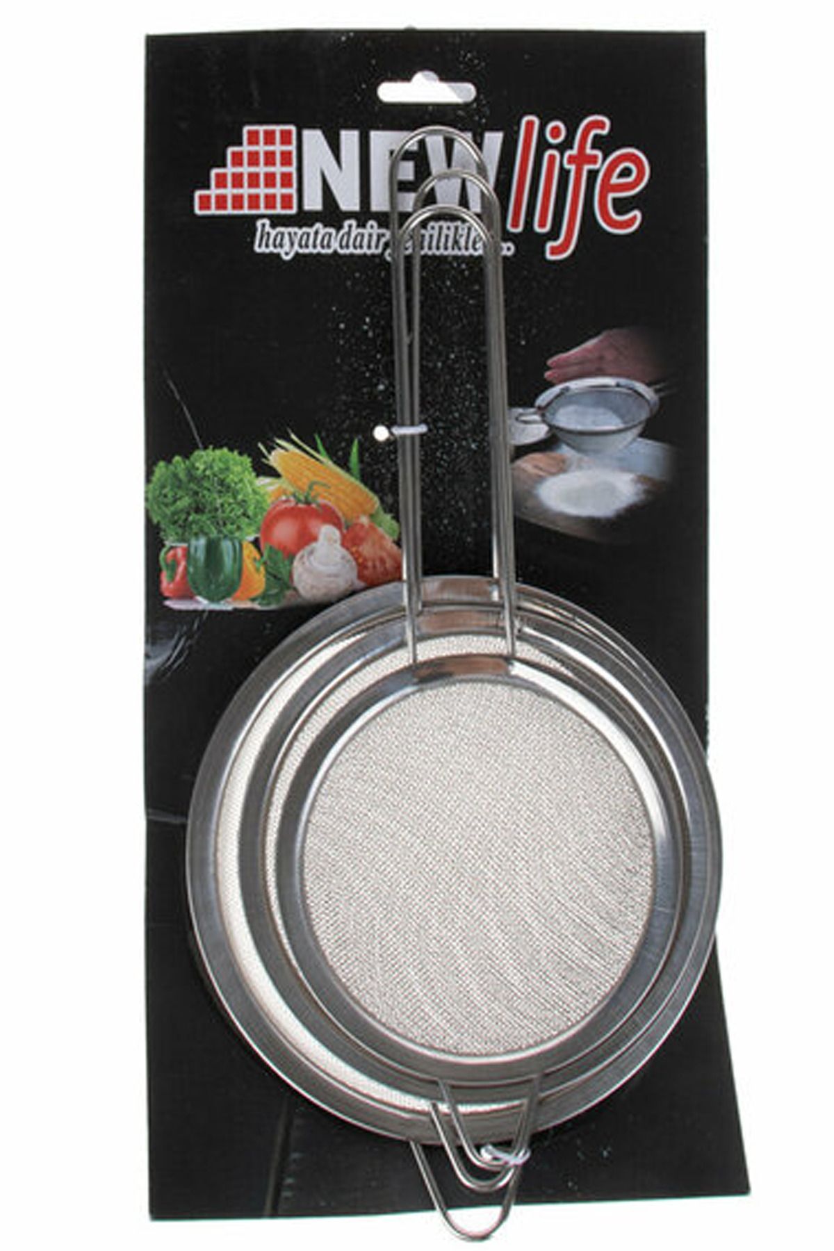 karadağsb 3'Lü Metal Süzgeç Orta Royaleks-Clkn-757