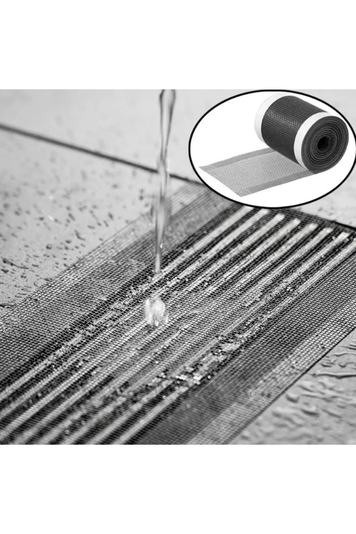 Epilons Pratik Çok Amaçlı Gider Süzgeci Ve Sineklik Tamir Kiti 12 Cm * 4 Metre