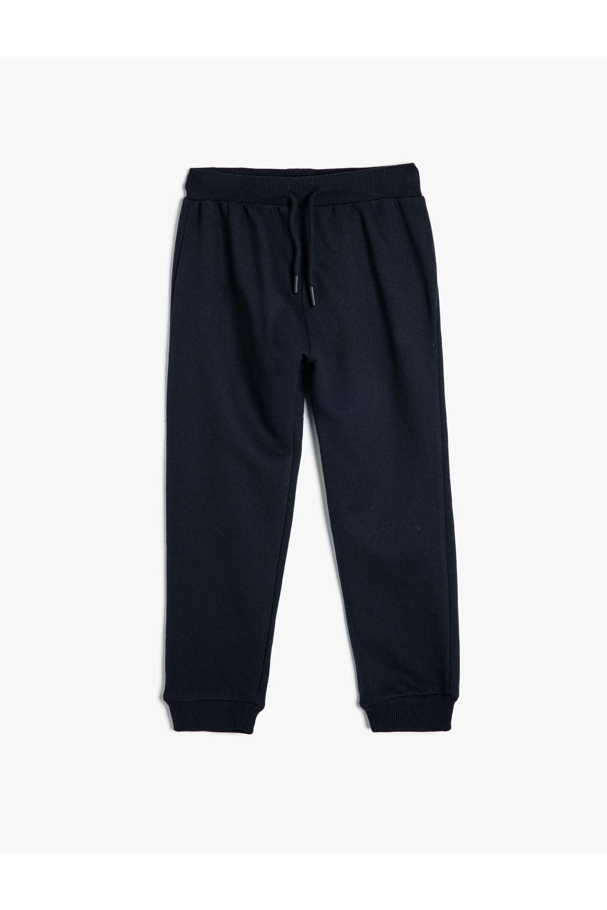 Koton-Basic Jogger Sweatpants with Tie-Up Waist and Pockets 3