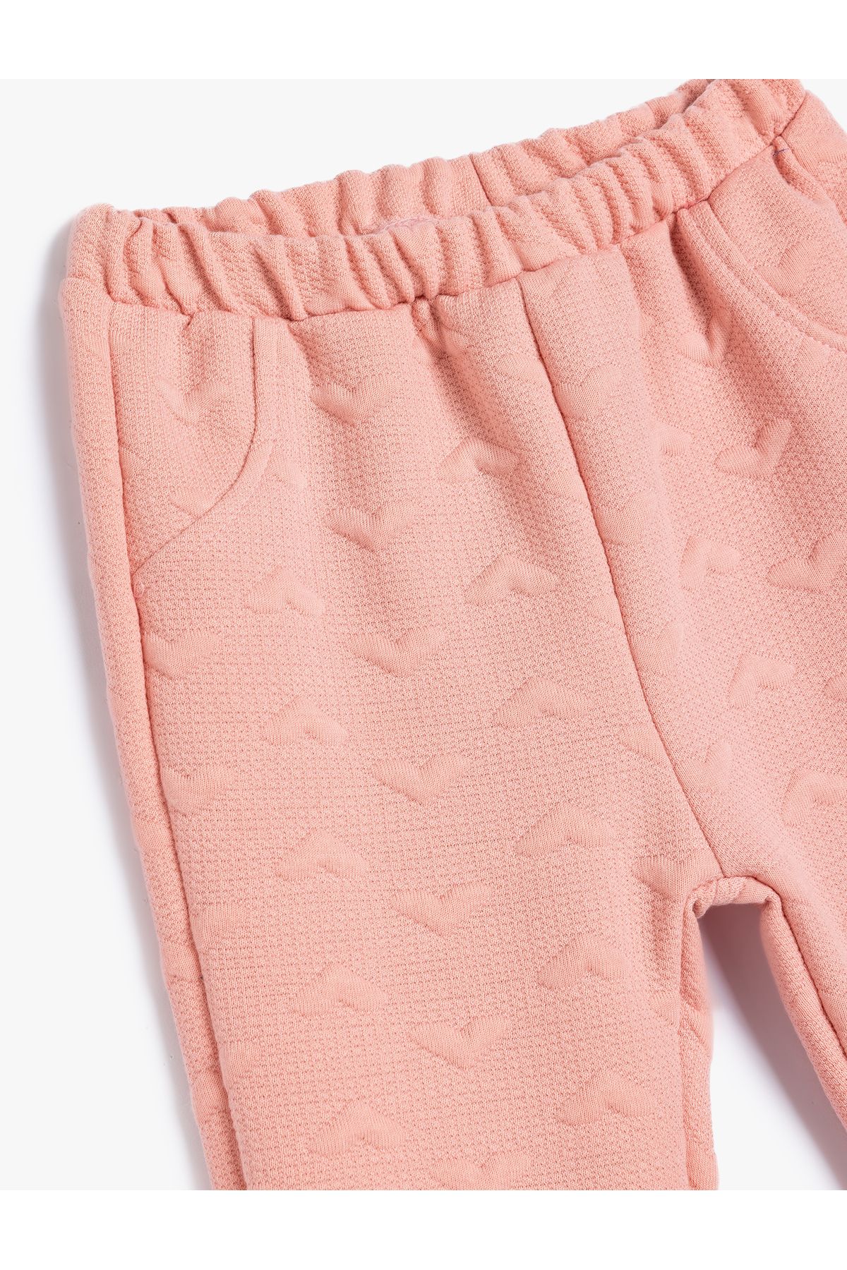Koton-TExturEd SwEatpants - Elastic Waist DEsign 3