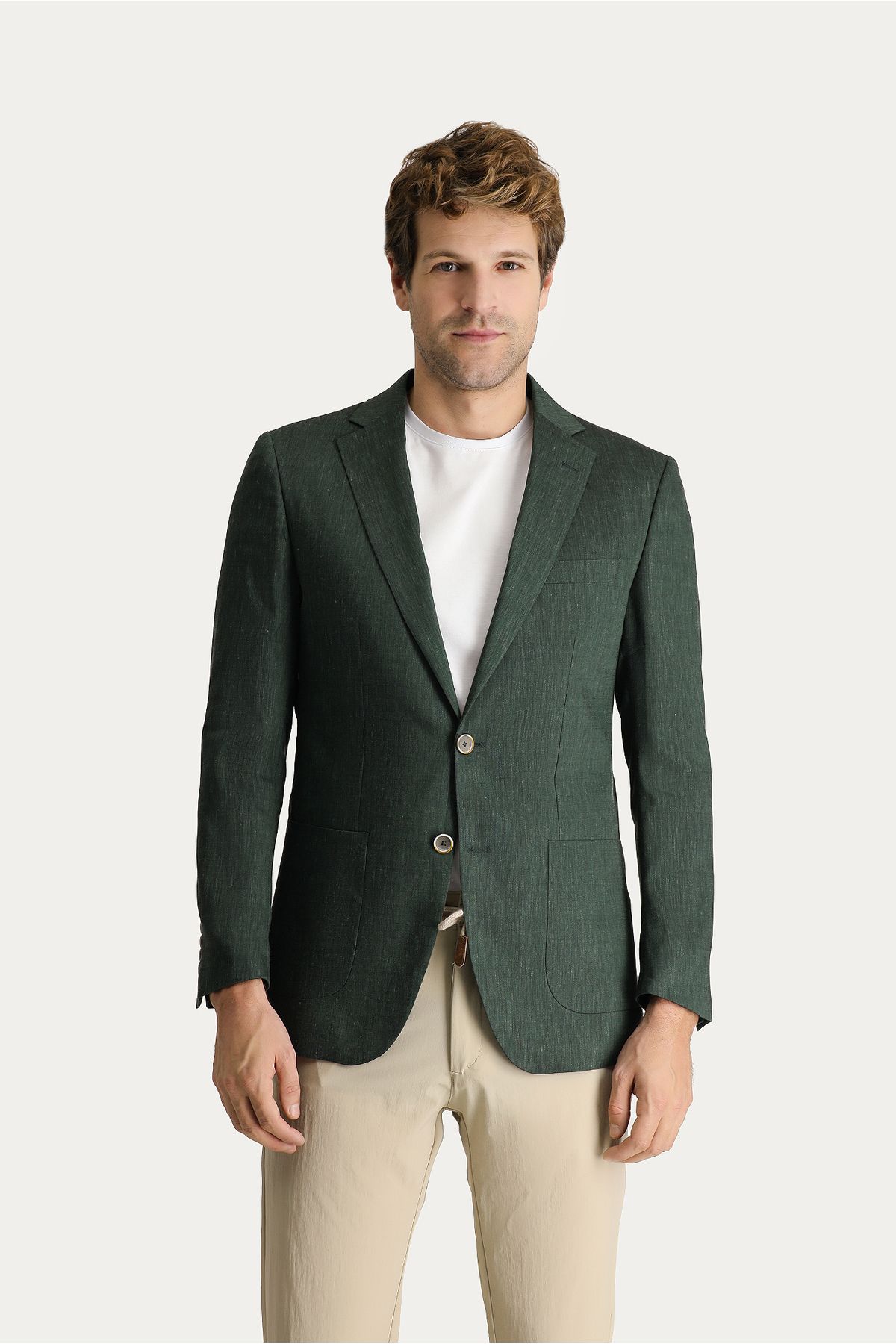 Kiğılı-Linen Sports Jacket - Regular Fit 3