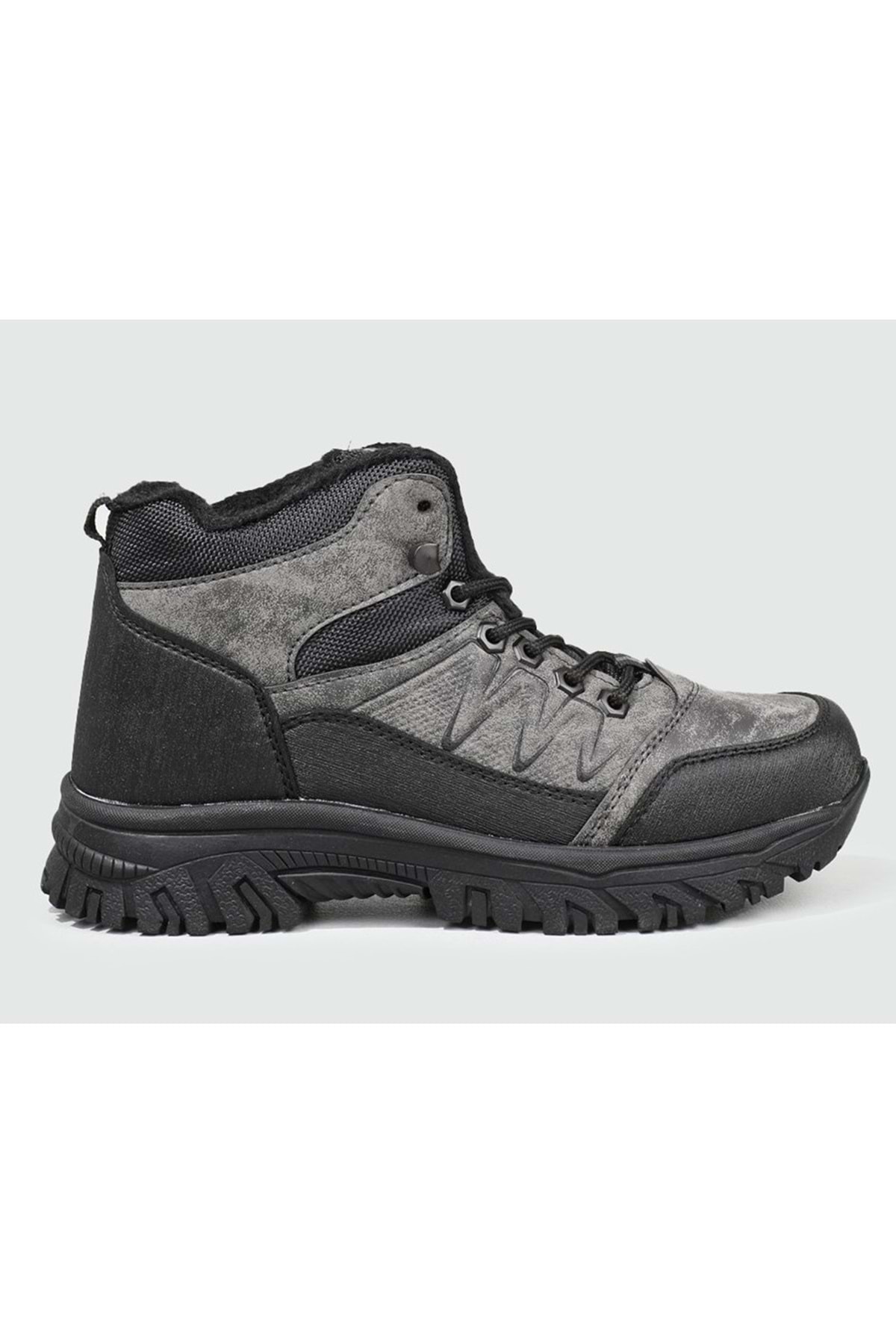 Kocamanlar Ayakkabı Black Sea 579 Outdoor İçi Yünlü Erkek Bot FÜME görsel 2