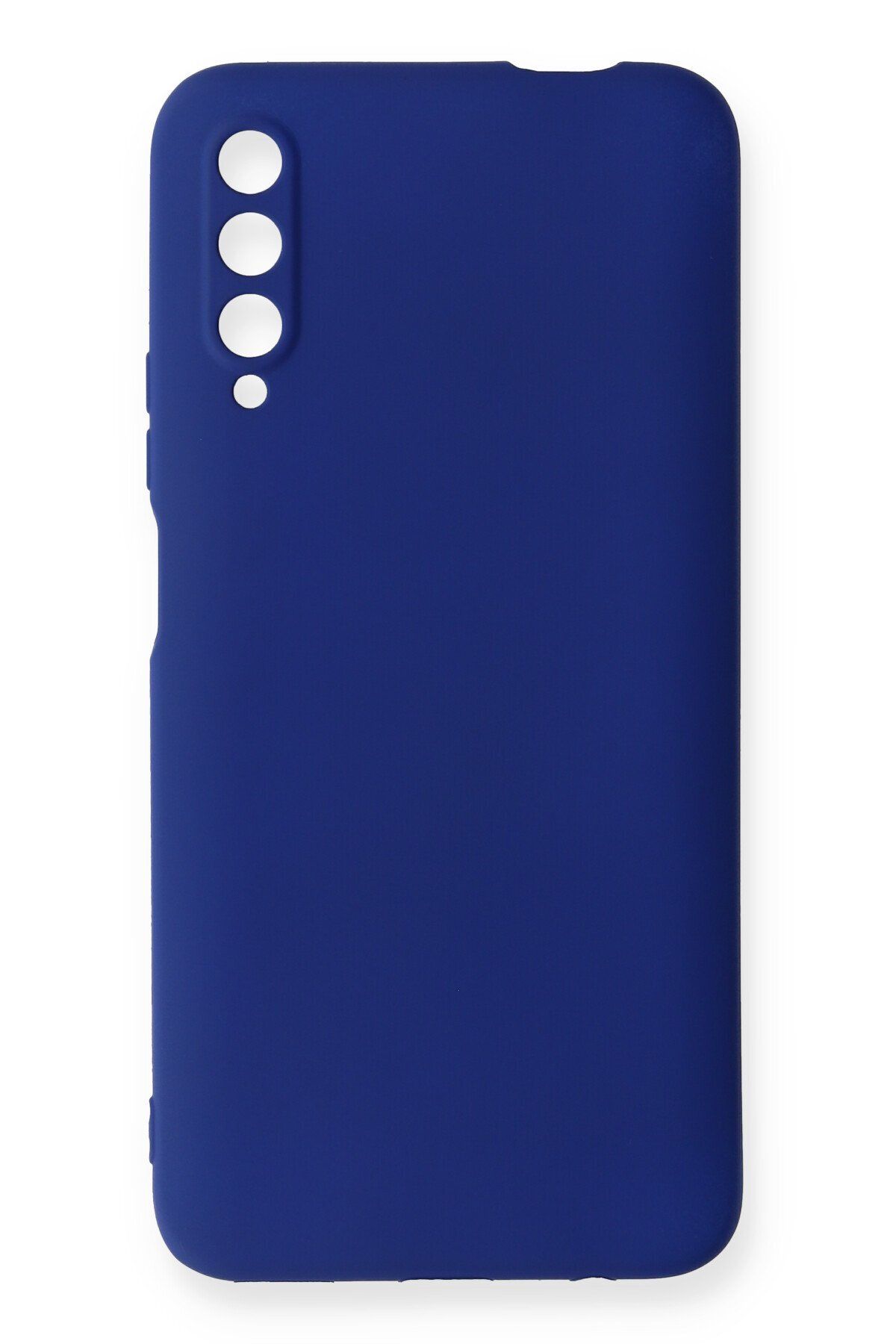 cepmoda HUAWEİ P SMART PRO Uyumlu İnce Esnek Soft Rubber Telefon Kılıfı - LACİVERT