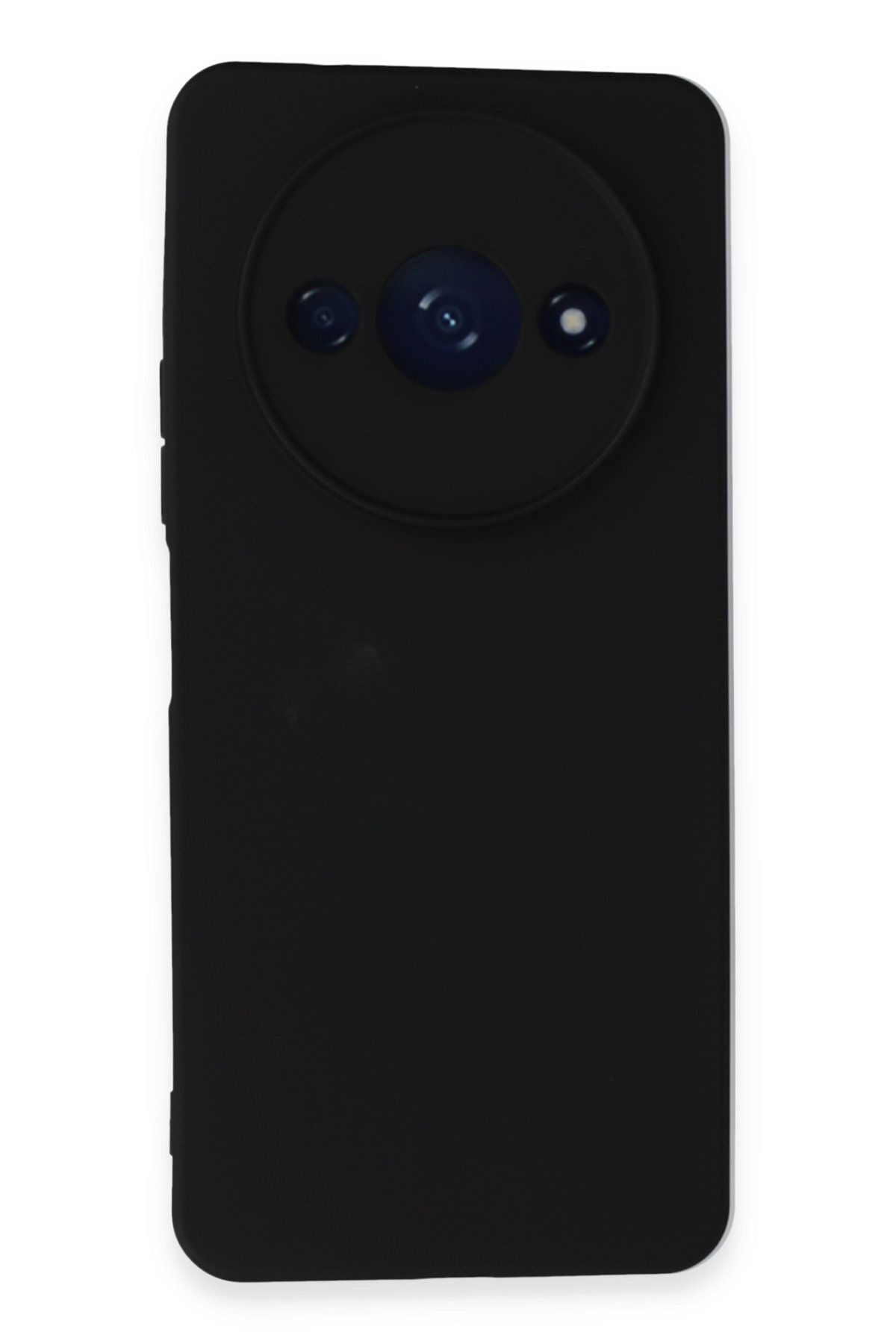 cepmoda Xiaomi REDMİ A3 4G Uyumlu İnce Esnek Soft Rubber Telefon Kılıfı - SİYAH