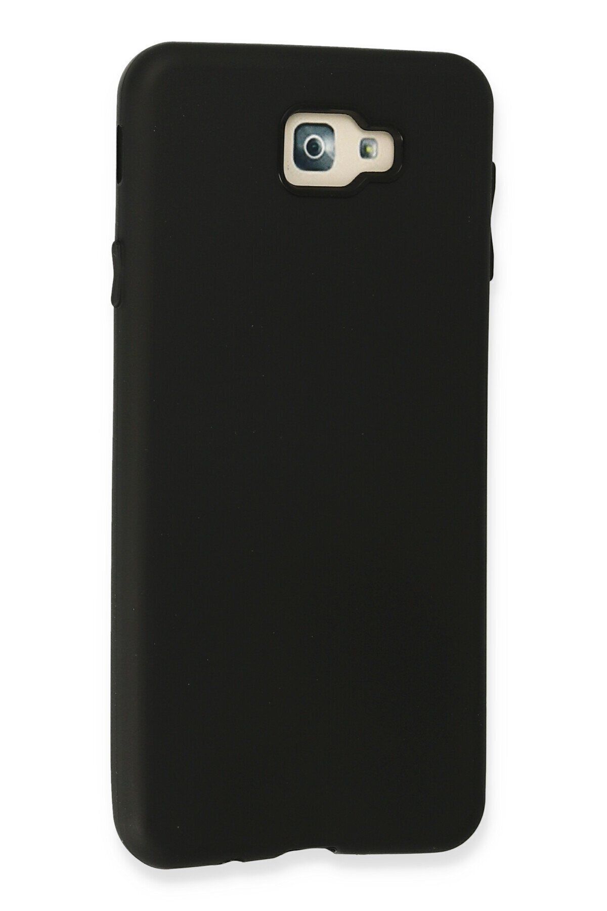 cepmoda Samsung Galaxy J7 Prime Uyumlu İnce Esnek Soft Rubber Telefon Kılıfı - SİYAH