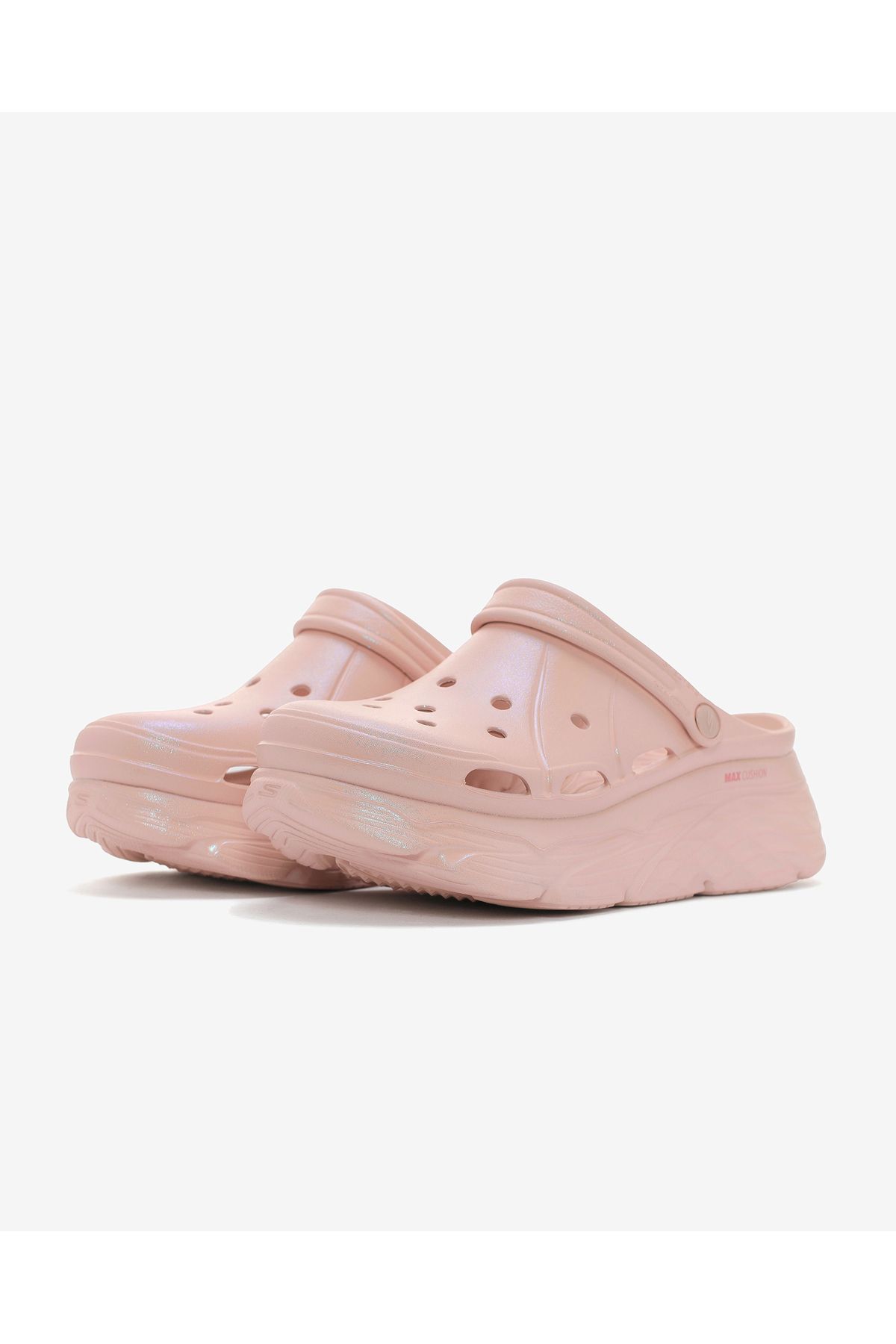 دمپایی صورتی زنانه حداکثر کوسن کردن کف صندل های روشن رویایی 111267 LTPK Skechers