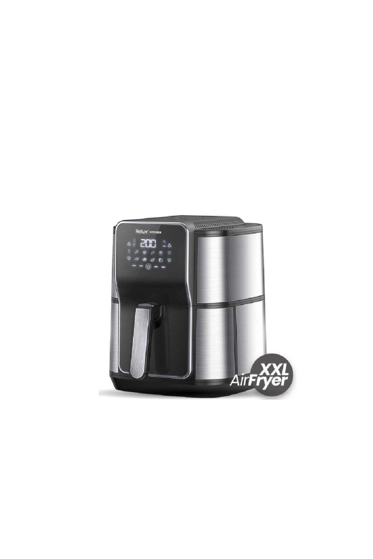 Relux XXL Airfryer Yağsız Fritöz 7,0 Litre RAF7000