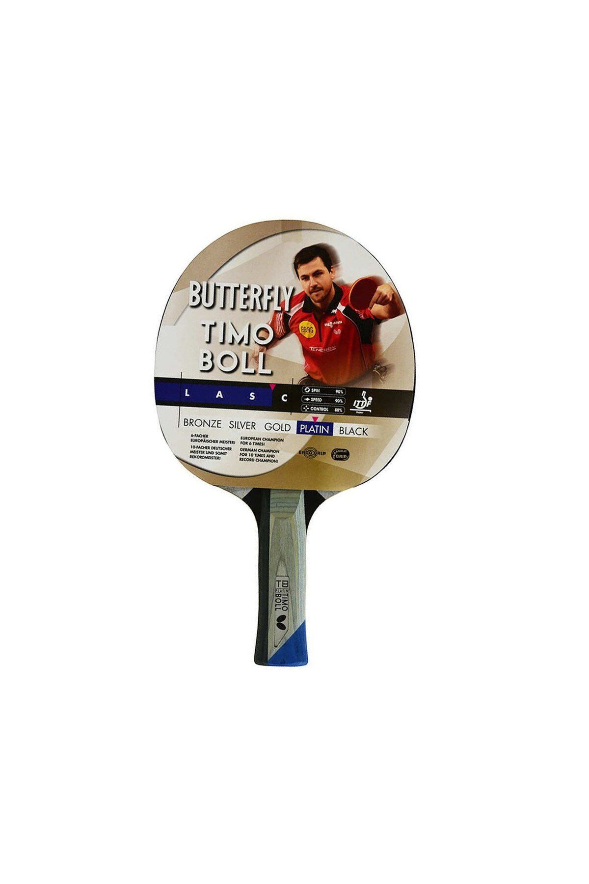 BUTTERFLY Masa Ten Raketı Tımo Boll Platın 85026