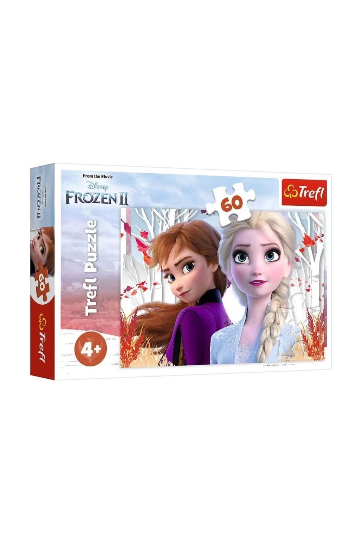 Basic Fun Çocuk PUZZLE-17333 Frozen 2  60 Parça Puzzle