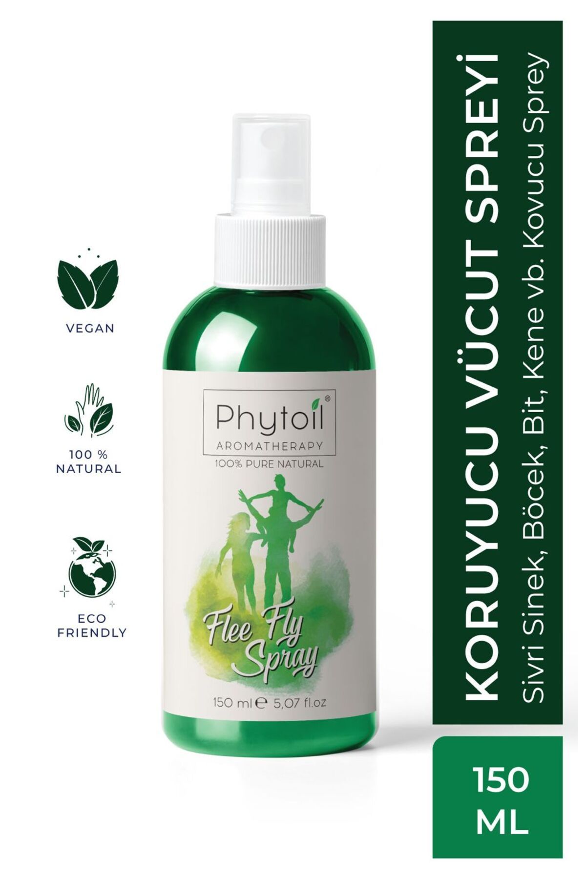 phytoil Koruyucu Vücut Spreyi 150 ml- FLEE FLY BODY SPREY