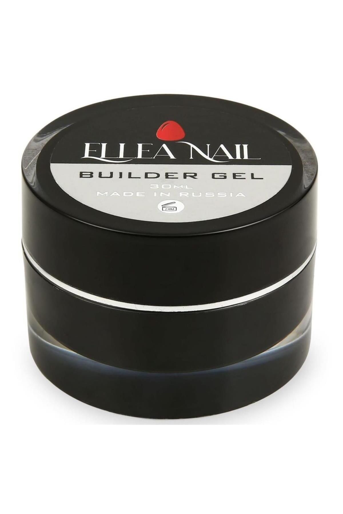 ژل ناخن بیلدر ELEA 30 میلی لیتر ژل پروتز ناخن رنگی CLEAR (شفاف) ELLEA NAIL