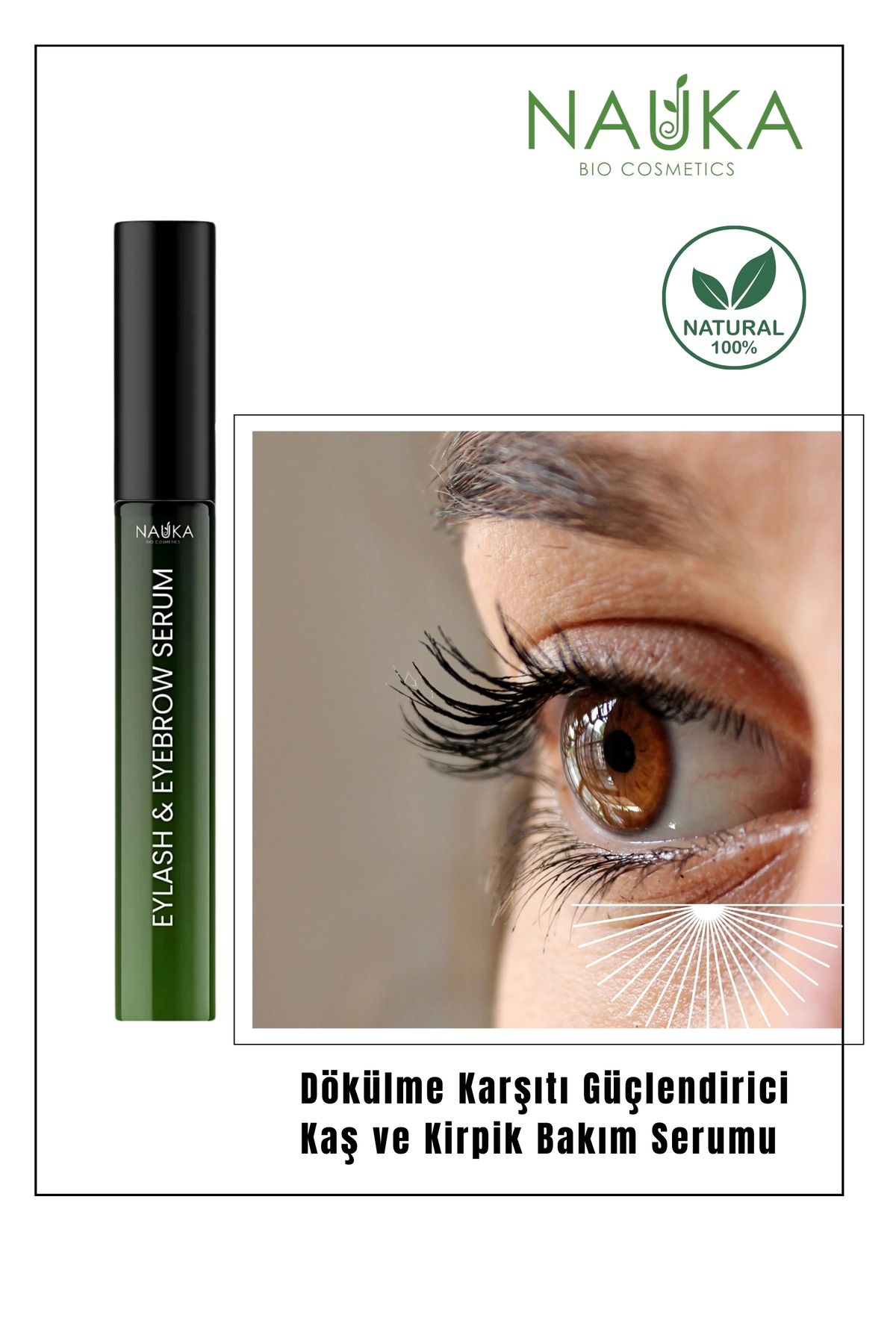 nauka EYELASH & EYEBROW SERUM