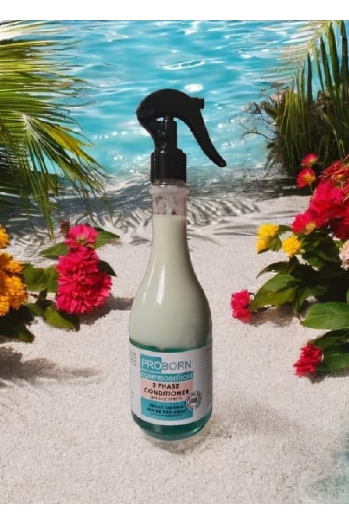 Cosmoceutical 2 Phase Conditioner Sıvı Saç Spreyi Durulanmayan Çift Fazlı Fön Suyu 400ml — 8683400975622 — تصویر 5 از 8