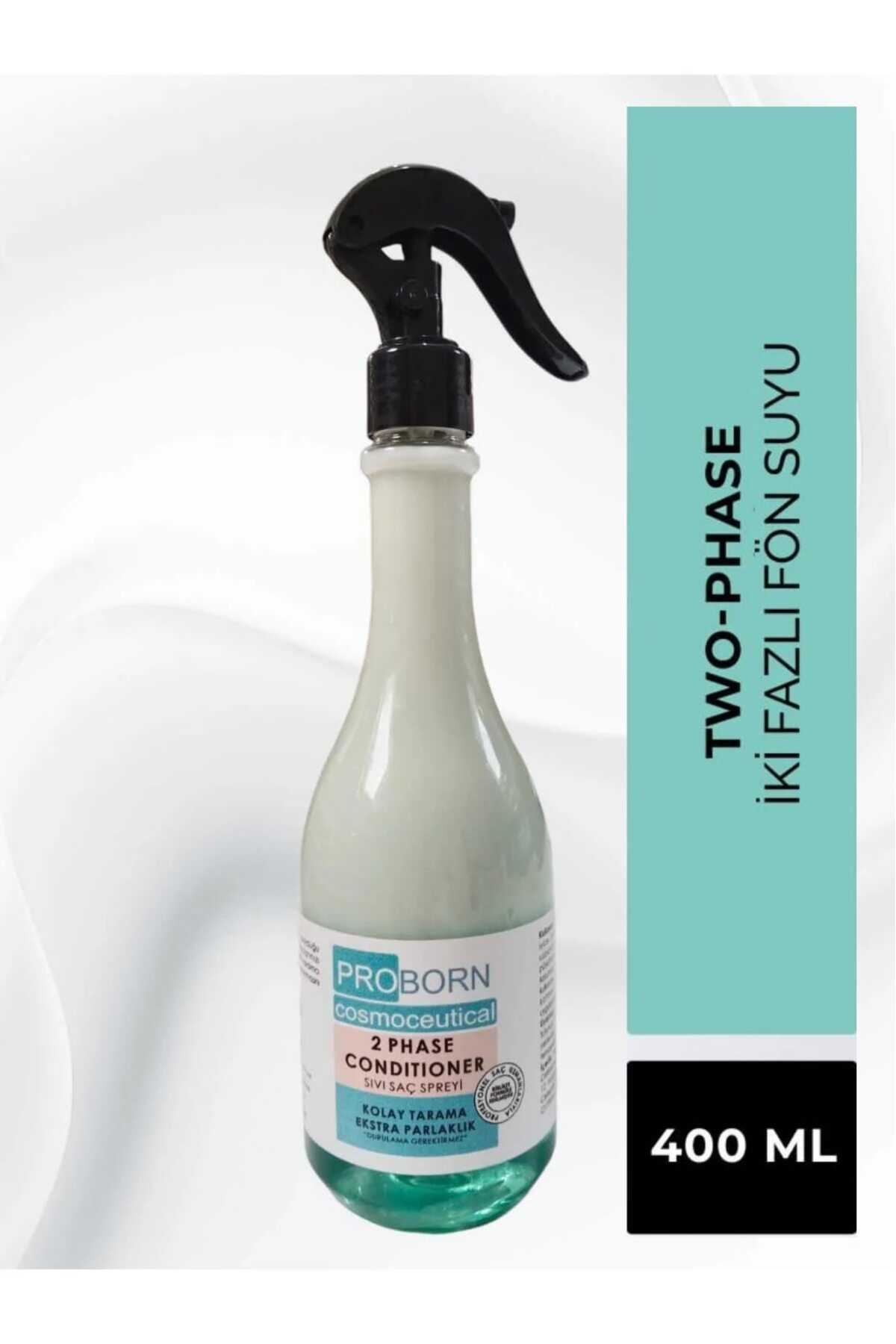 Cosmoceutical 2 Phase Conditioner Sıvı Saç Spreyi Durulanmayan Çift Fazlı Fön Suyu 400ml — 8683400975622