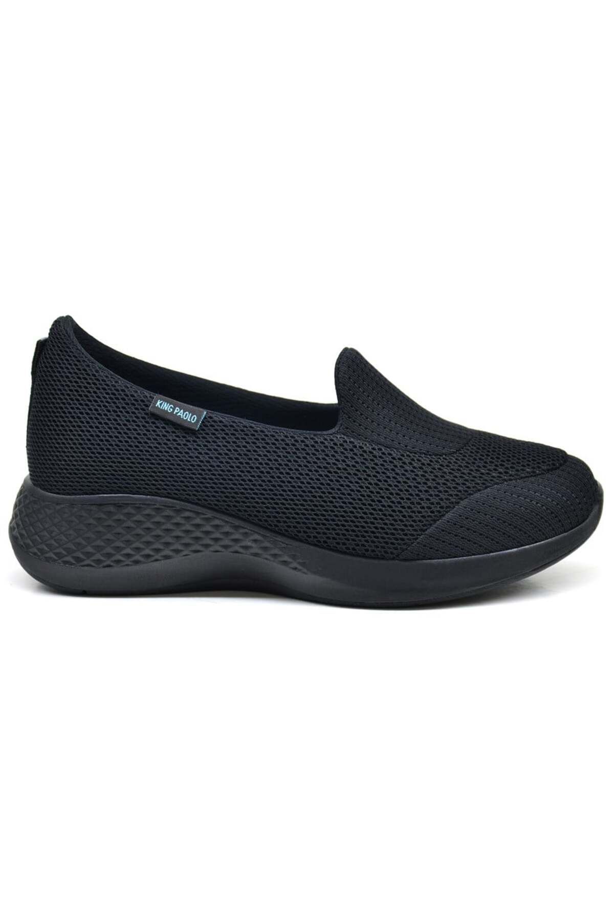 KİNG PAOLO-King Paolo T6591 Krakers Air Casual - Negru - Pantofi de damă 2