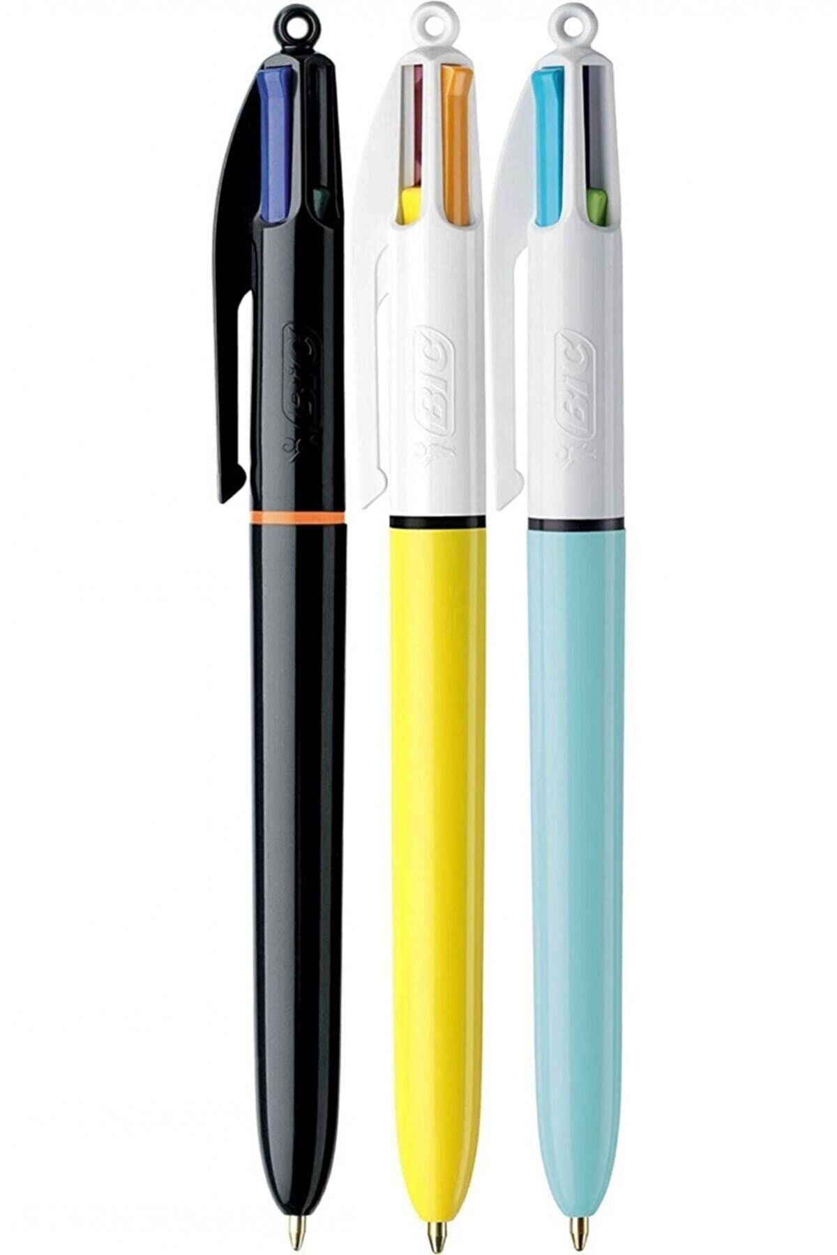 Bic 4 Colour 3'lü Kalem Seti (PRO SUN FUN)