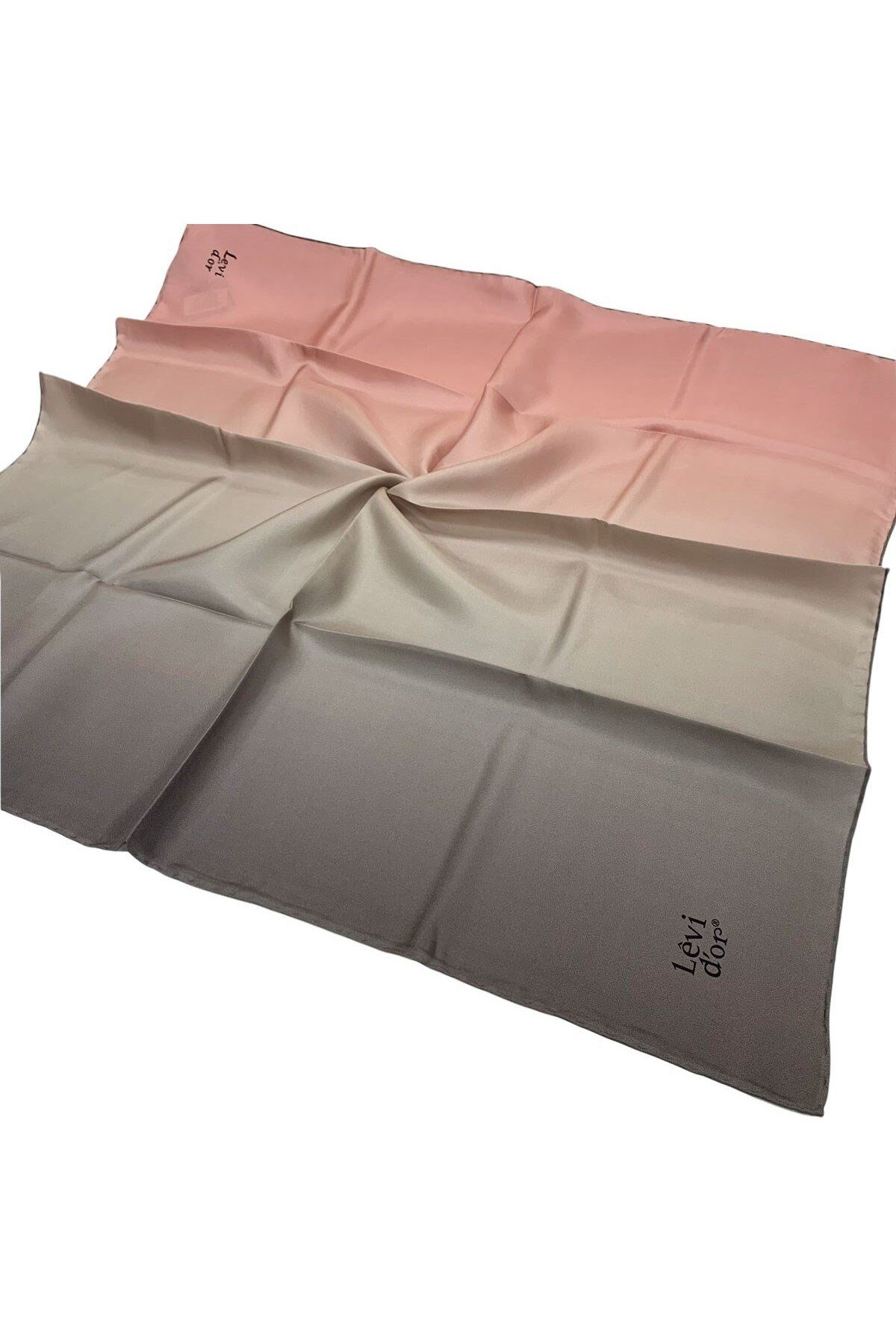 روسری خاکستری Twill Ipek تخریب پودر Levidor