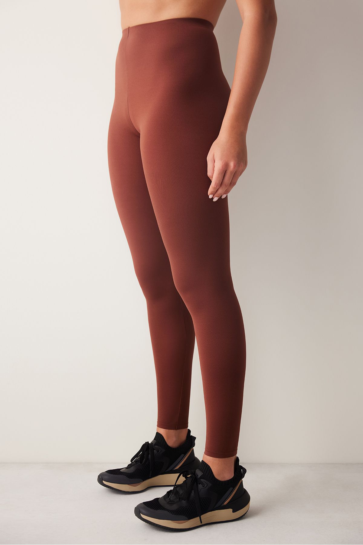 Penti-Brown High Waist Miracle Slimmer Leggings 1