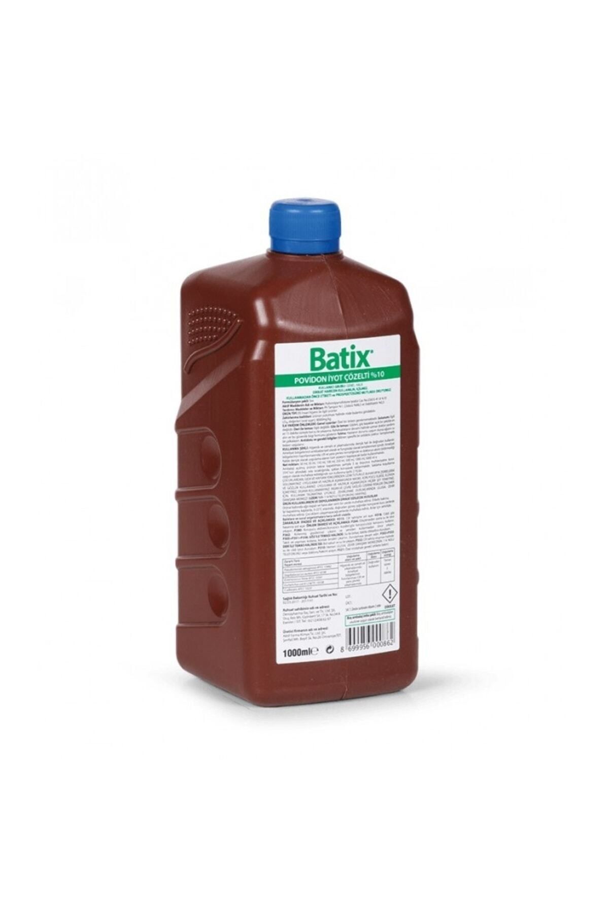 Batix %10 Povidon Iyot Çözelti 1000 ml