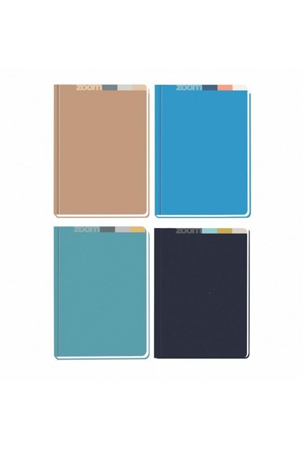 biltekno Keskin Color Zoom 20x28 Cm Sert Kapak Dikişli Defter Çizgili 160 Yp