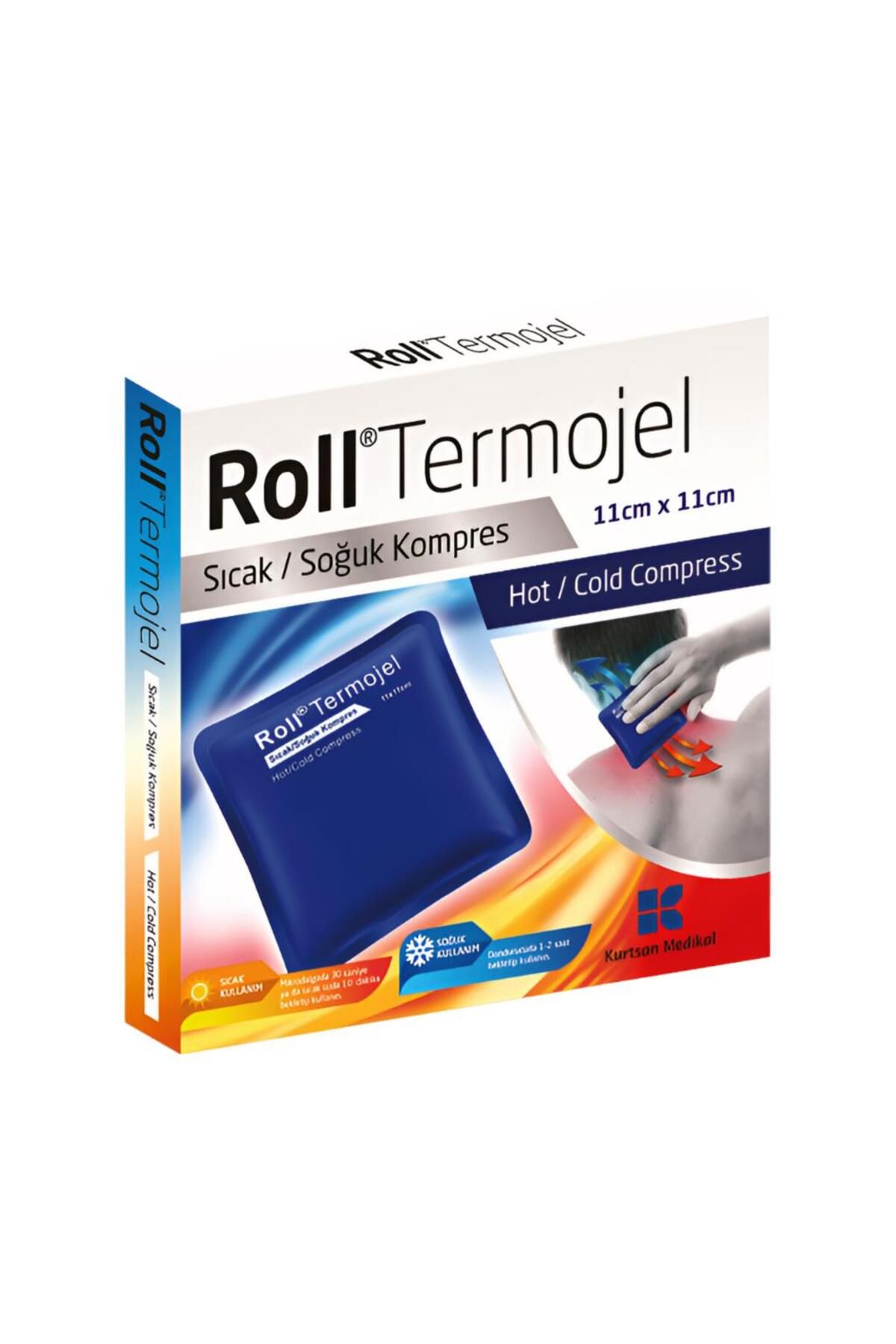 Roll Termojel Sıcak / Soğuk Kompres 11 Cm X 11 Cm