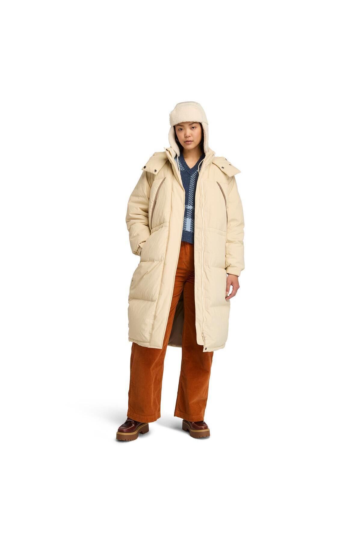 Timberland TİMBERLAND HOWKER RECYCLED DOWN PUFFER LONG PARKA TB0A5ZC3EFL1