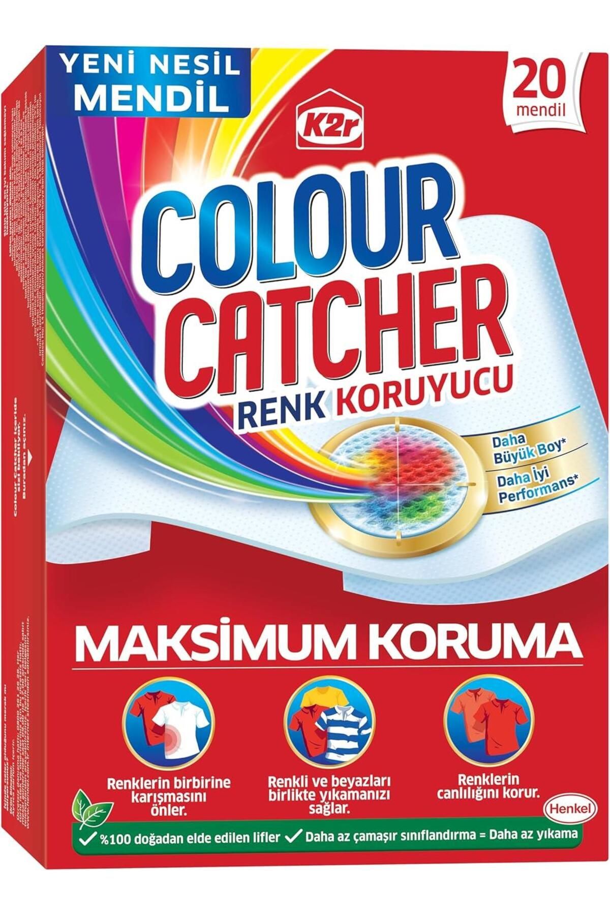 K2R Colour Catcher Renk Koruyucu 20 Mendil