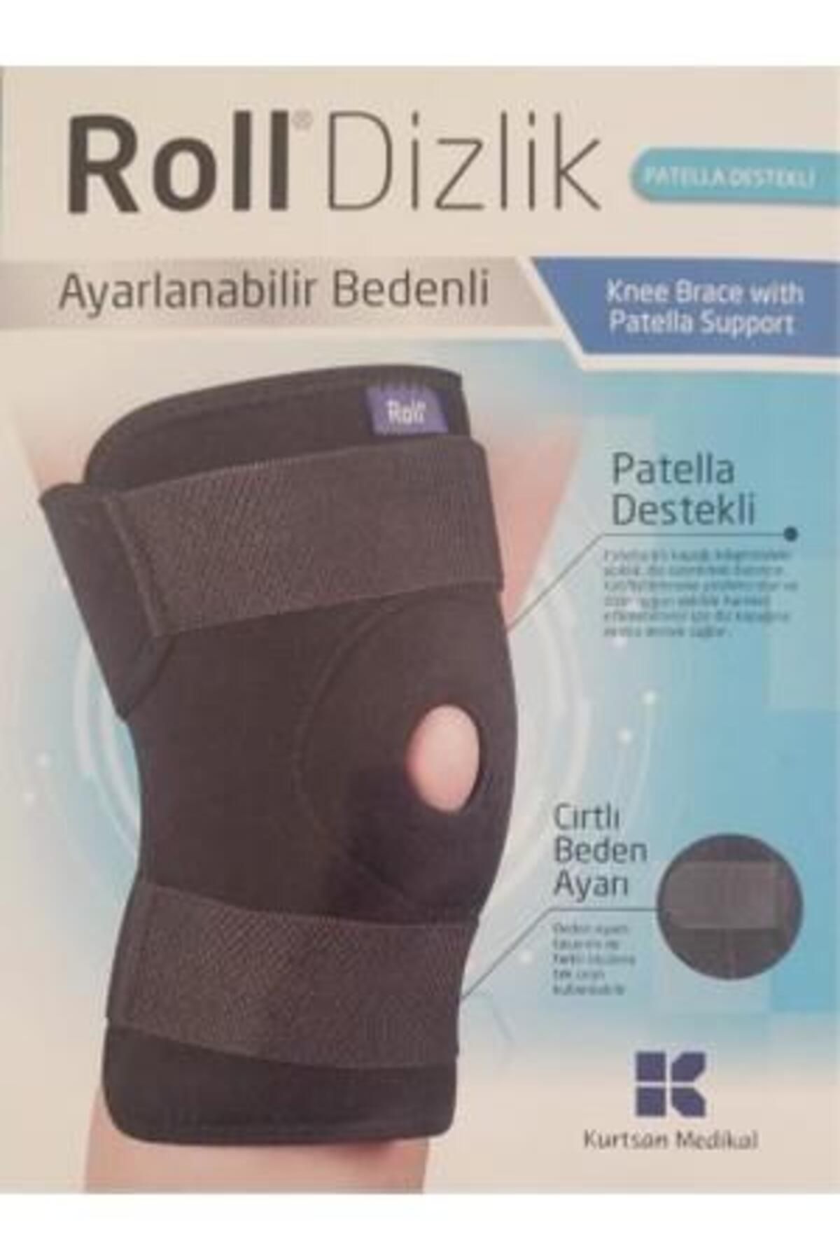 Roll Patella Ve Ligament Destekl Dizlik Bedensiz