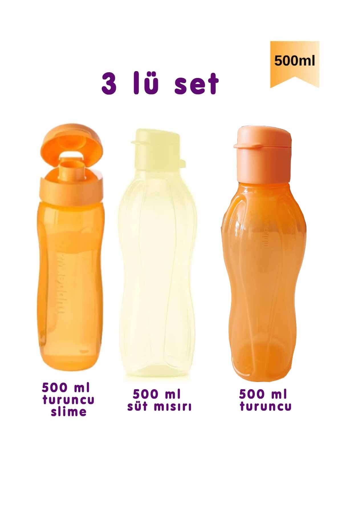 Tupperware-500 ml 3-Piece Combination - Bottle Water Bottle 1