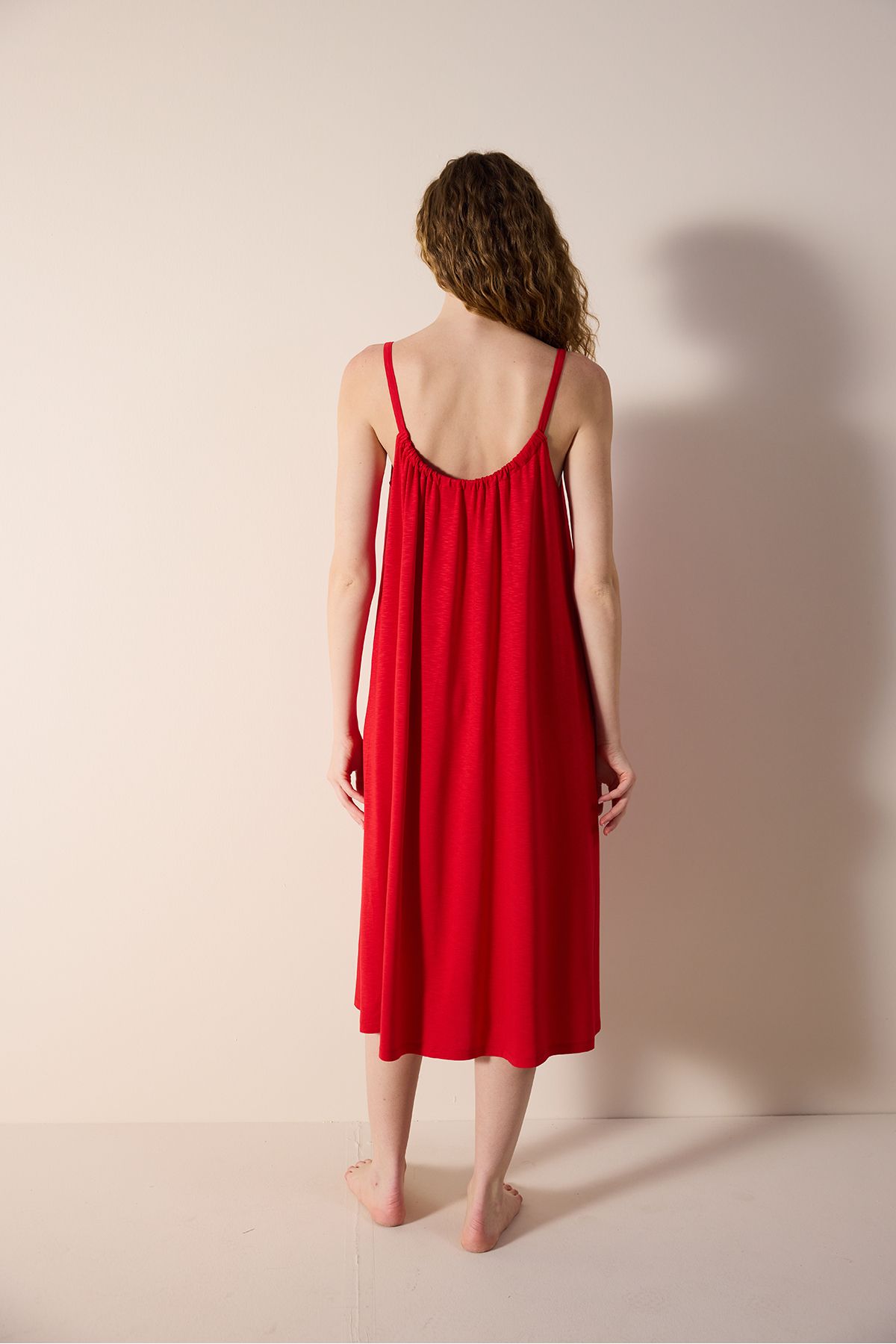 Penti-Paula Red Dress - Relaxed Fit 3