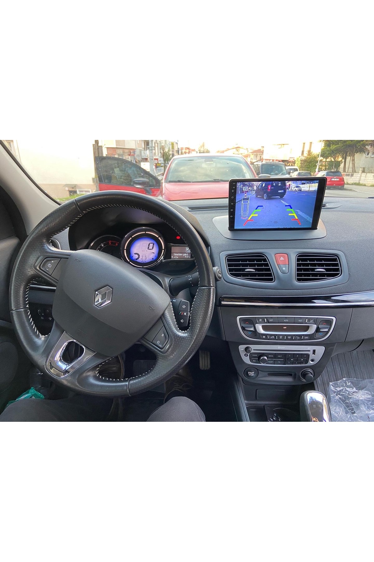 Autoradio 2 Din Android 13 Per Renault Megane 3/Fluence 2009-2014 - 9/10 Pollici, 4+64GB, Carplay, DSP, GPS, WiFi, Controllo Al Volante