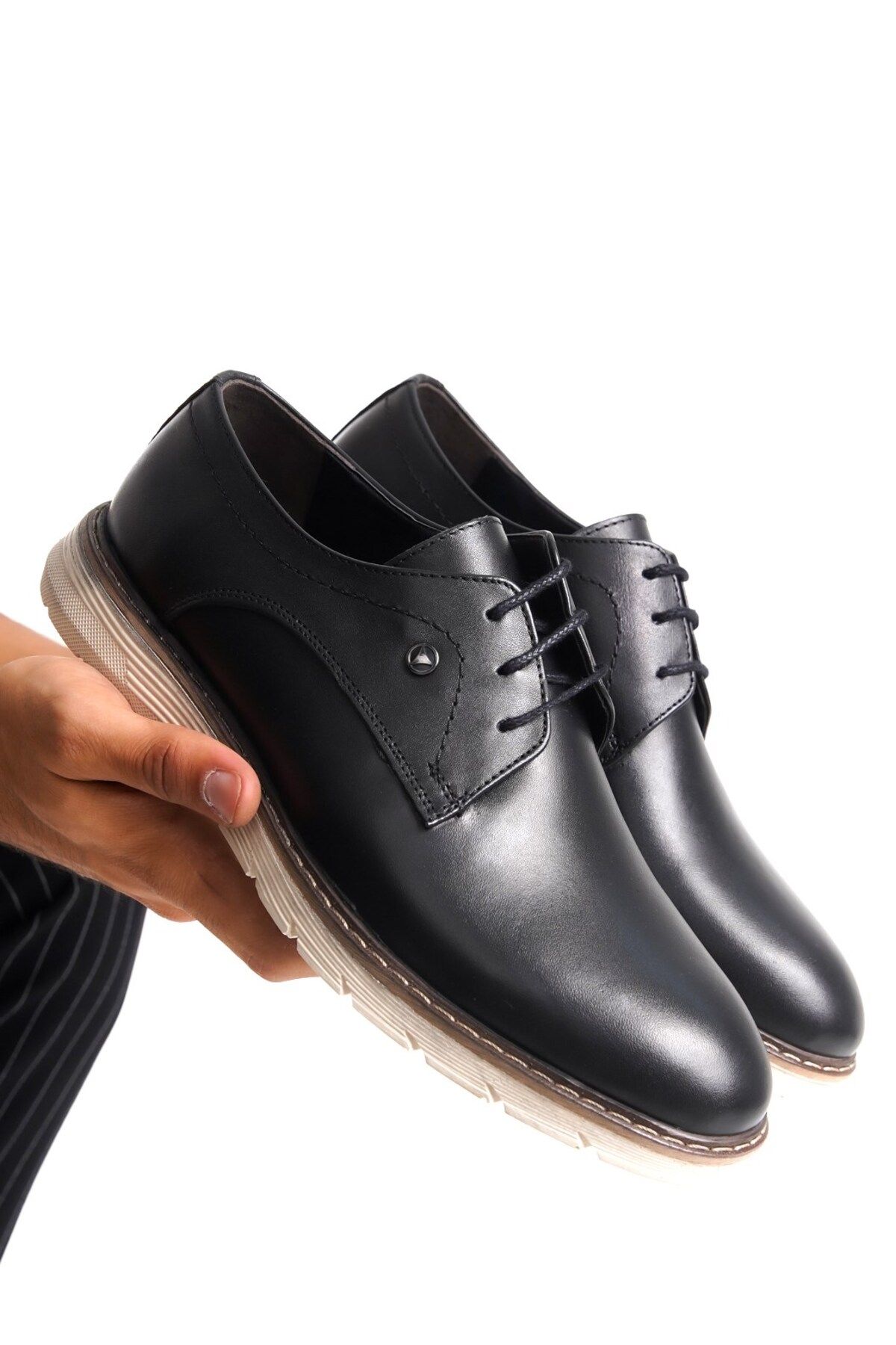 maximoda Piele Autentică, 4 Culori, Talpă Polietilenă, Pantofi Pentru Bărbați Din Piele Masculin - 43