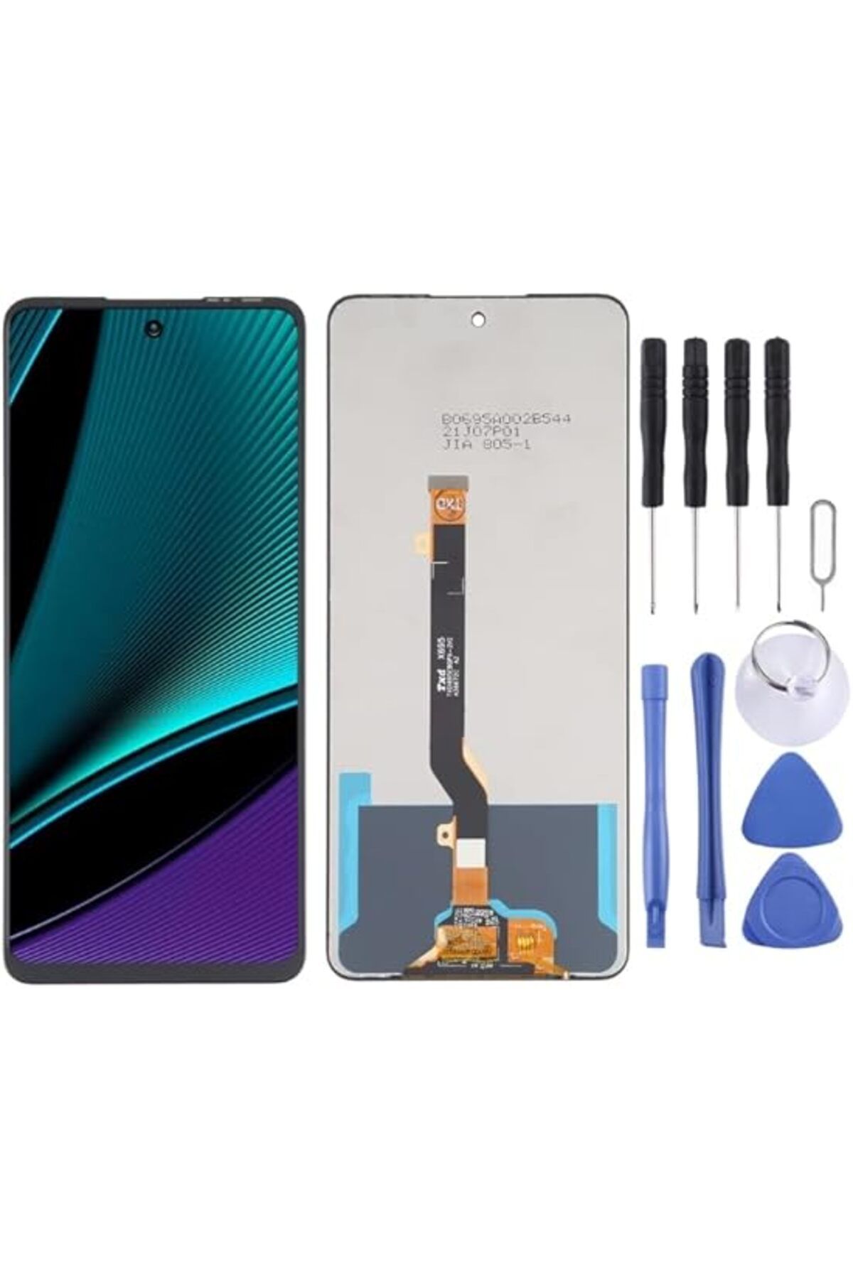 indirimplus infinix Note 10 Pro Uyumlu LCD EKRAN X695 TAMİR SETİ SAĞLAM PAKETLEME