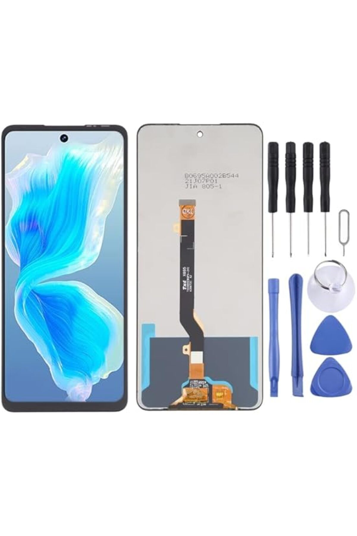 indirimplus infinix Hot 20 Uyumlu LCD EKRAN X6825 TAMİR SETİ RX4F RX4F
