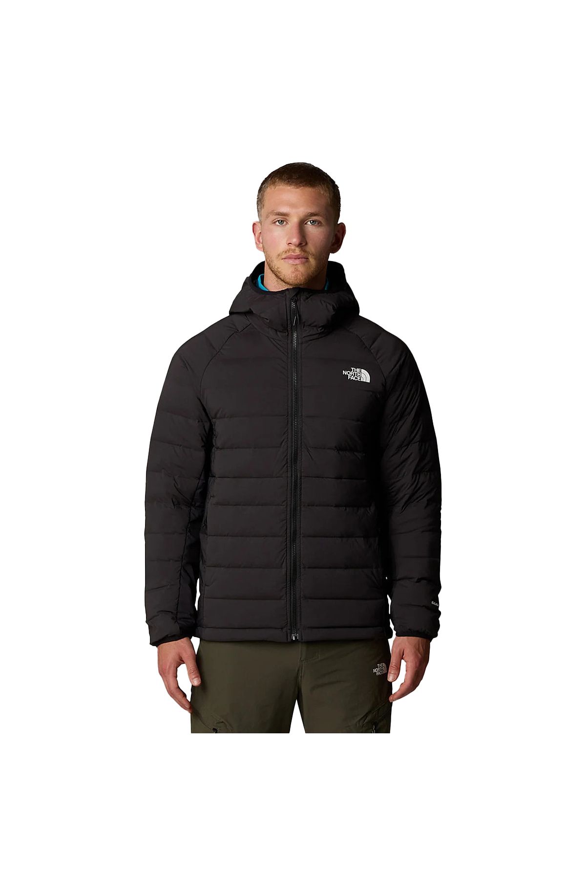 کاپشن ورزشی مشکی مردانه Belleview کشش ژاکت کاپوت سیاه The North Face