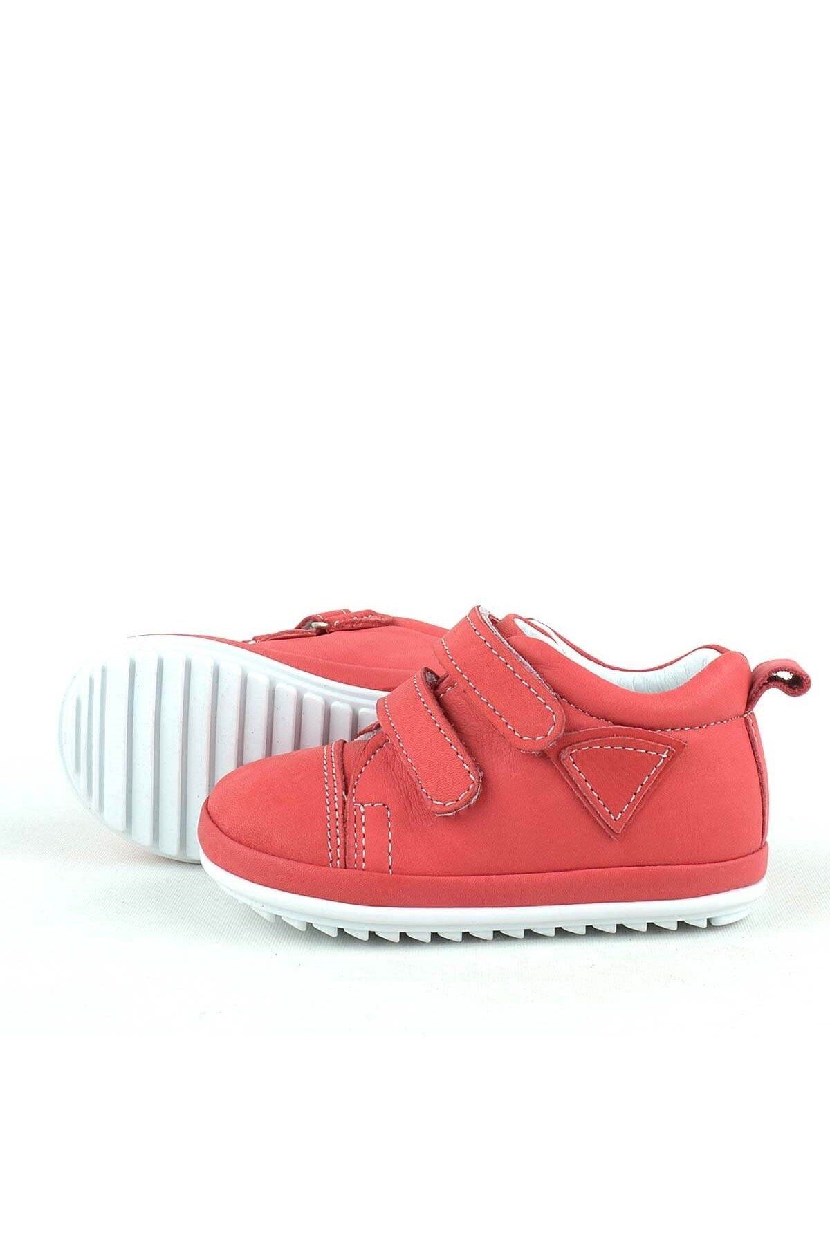 Rakerplus-Red Genuine Leather - scrat First step shoes 6