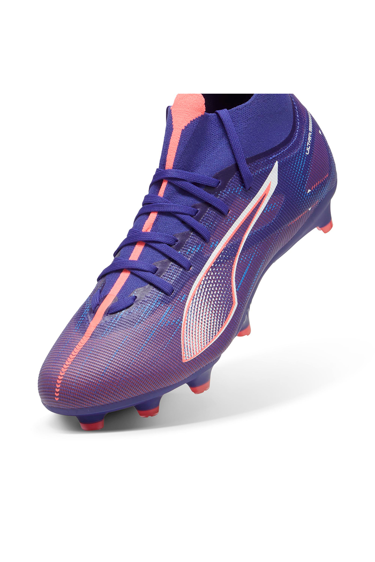 Puma Ultra Match 5 Plus Fg Erkek Mor Çim Saha Kramponu görsel 5