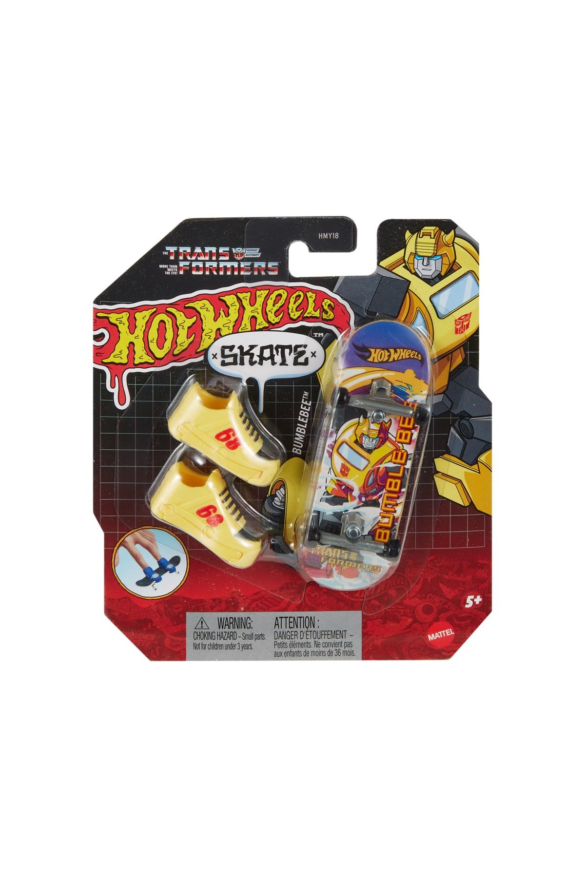 Hotwhells Hotwheels Skate Prime Parmak Kaykay Seti Sarı